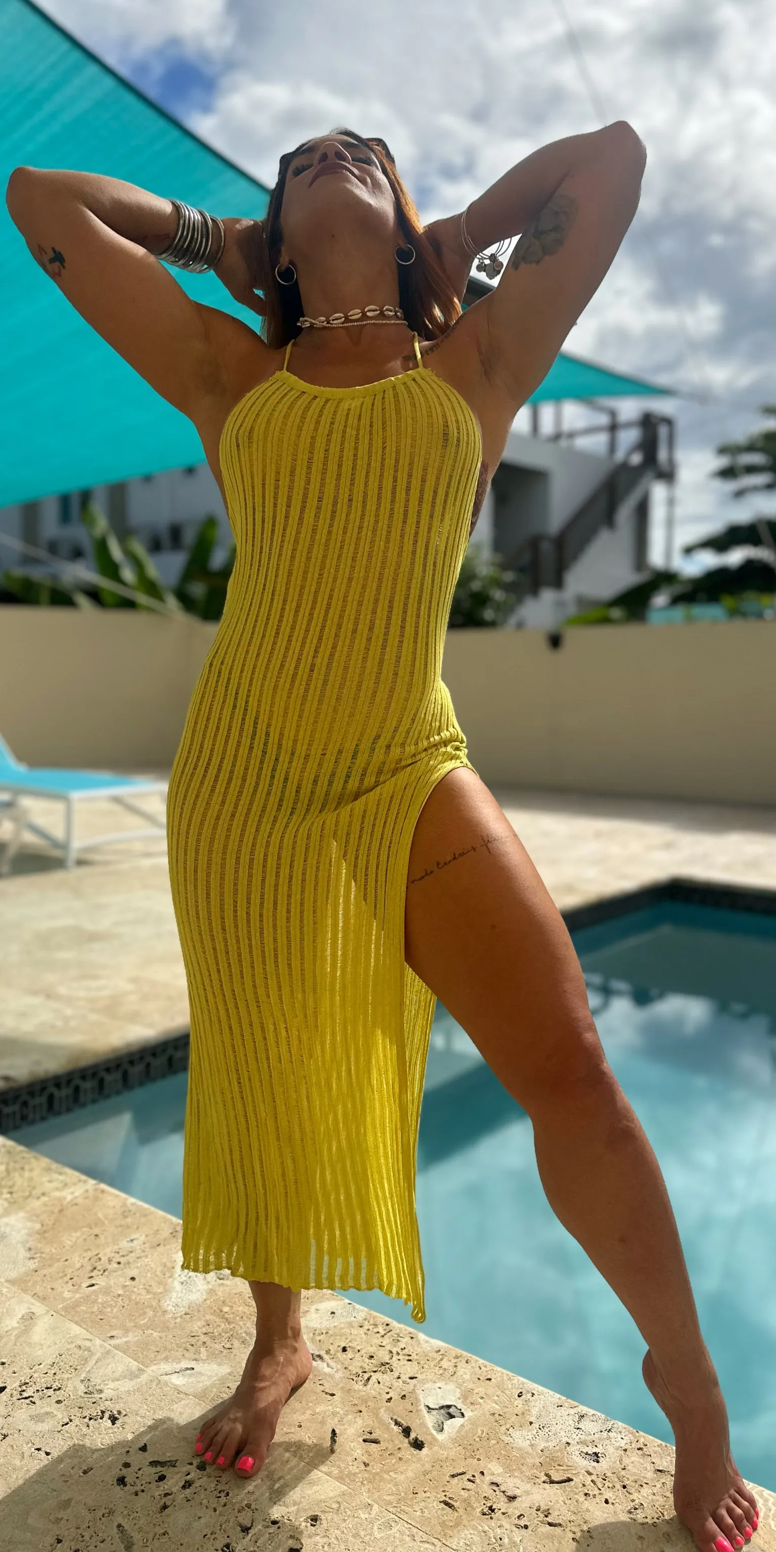 Summer Green Dress