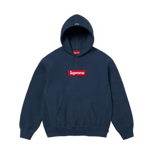 Supreme Box Logo Hoodie FW24 'Navy'