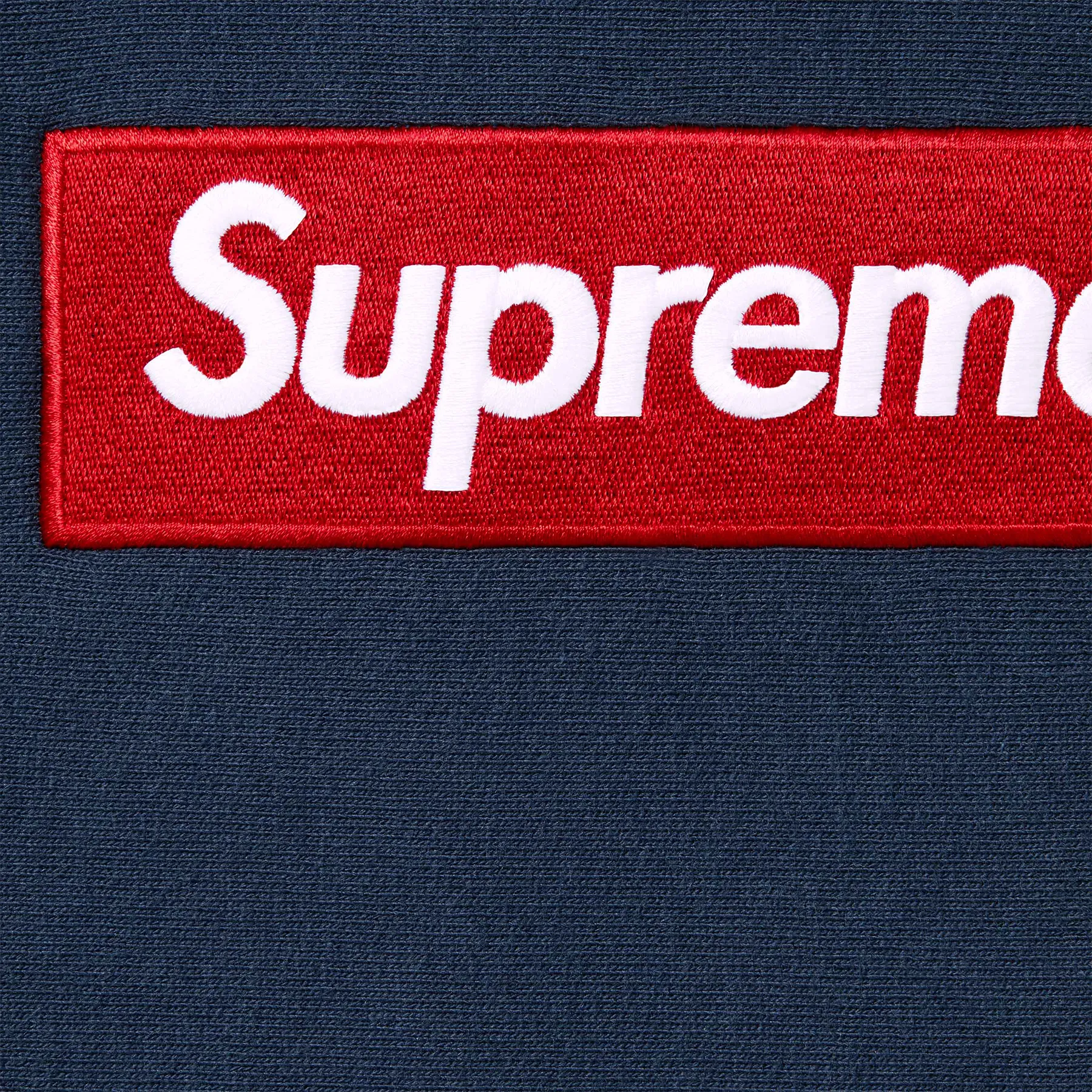 Supreme Box Logo Hoodie FW24 'Navy'