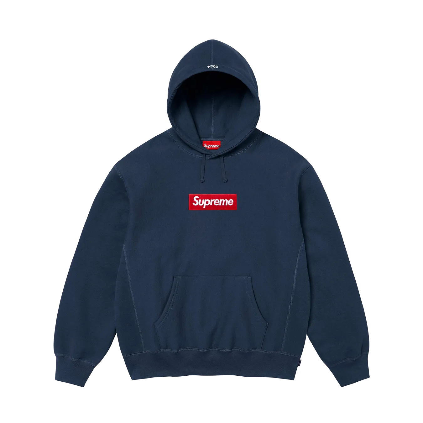 Supreme Box Logo Hoodie FW24 'Navy'