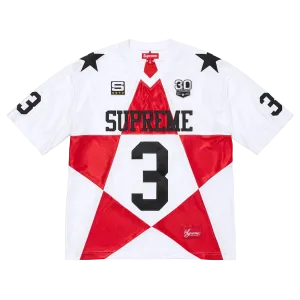 Supreme Star Football Jersey 'White'