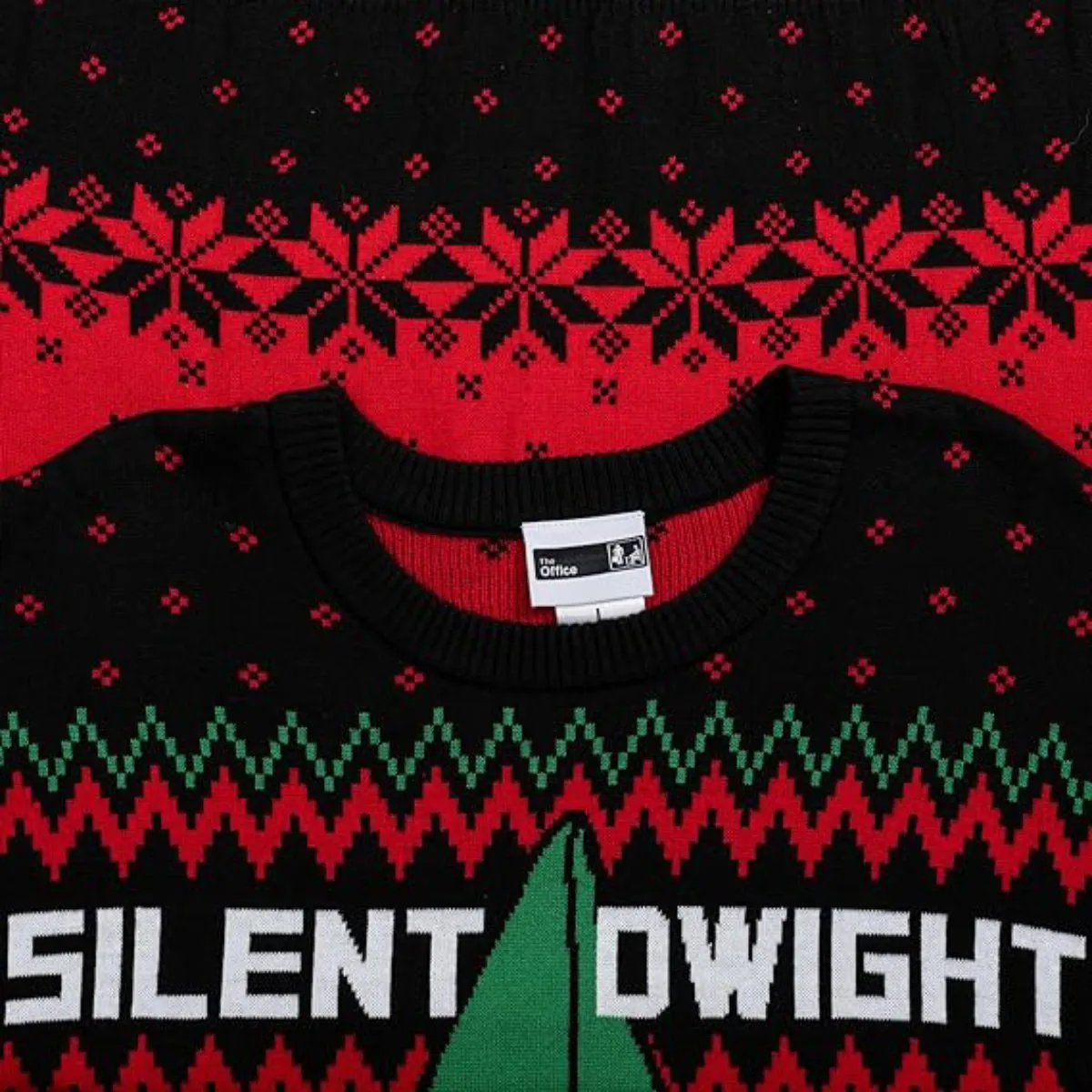 Sweater JulesRoche Dwight Schrute Elf Ugly Christmas