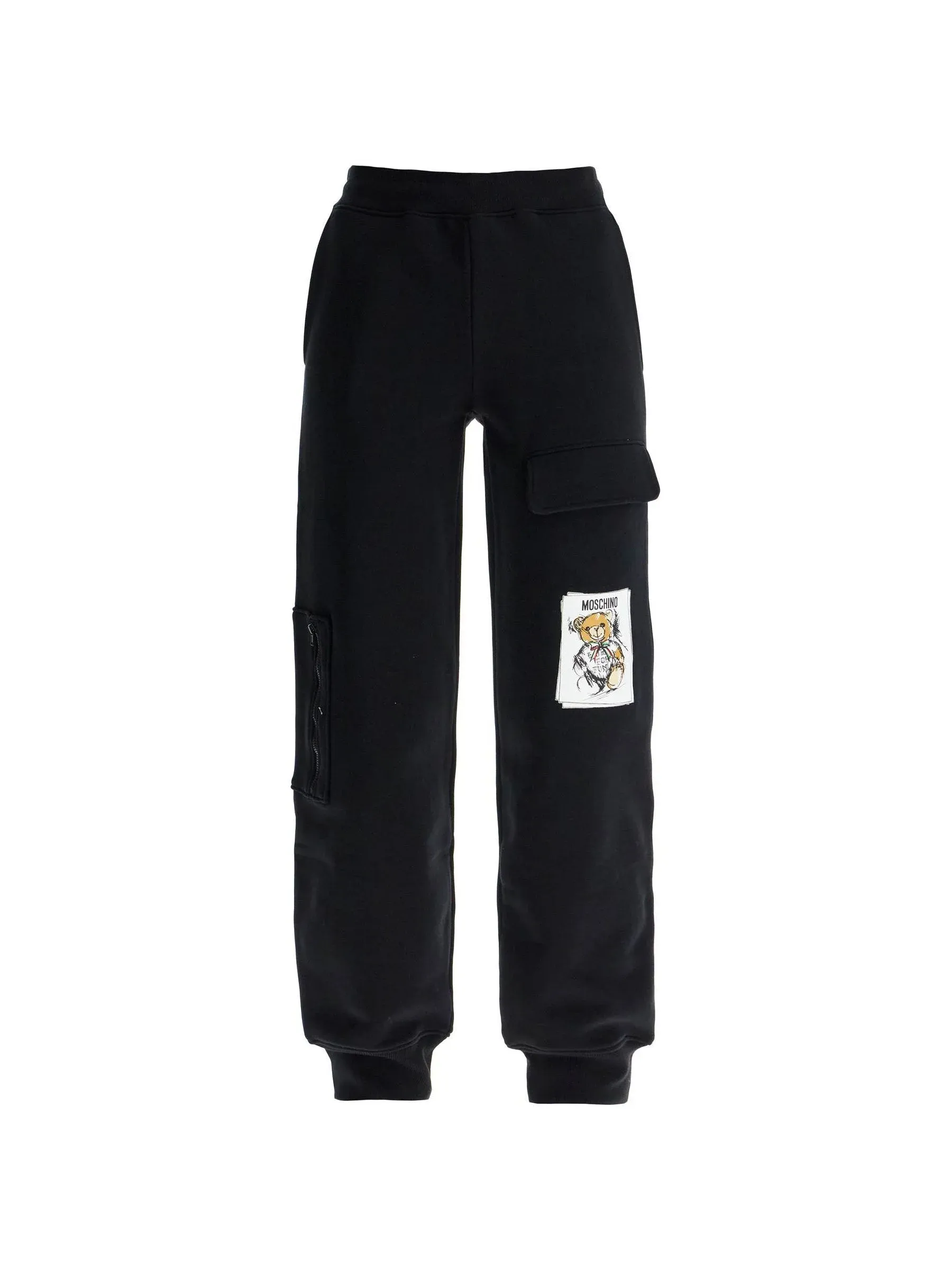 Teddy Bear Cartoon Fleece Sweatpants
