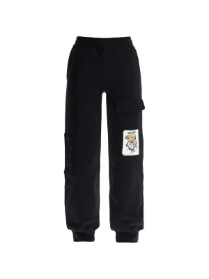 Teddy Bear Cartoon Fleece Sweatpants