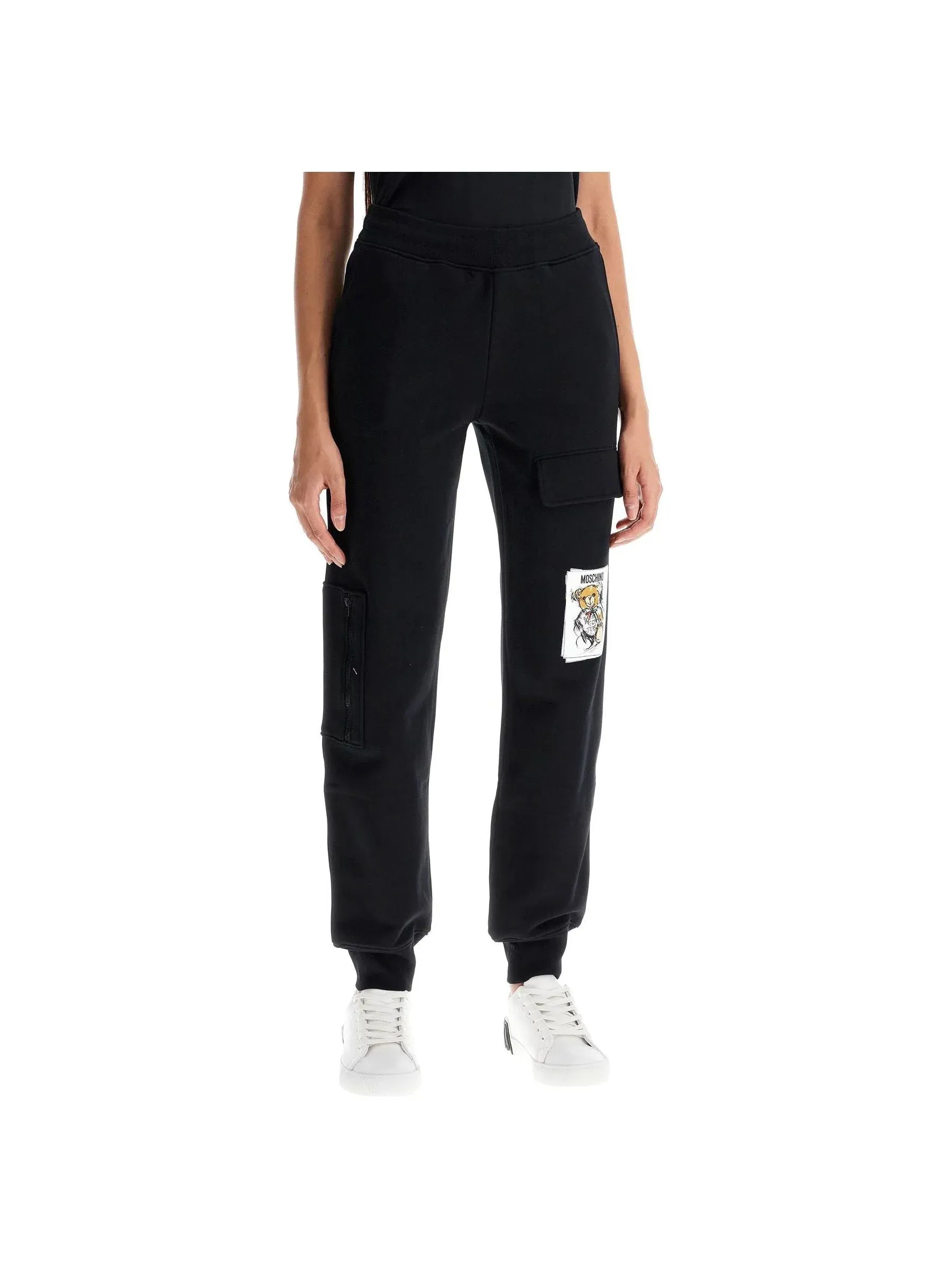 Teddy Bear Cartoon Fleece Sweatpants