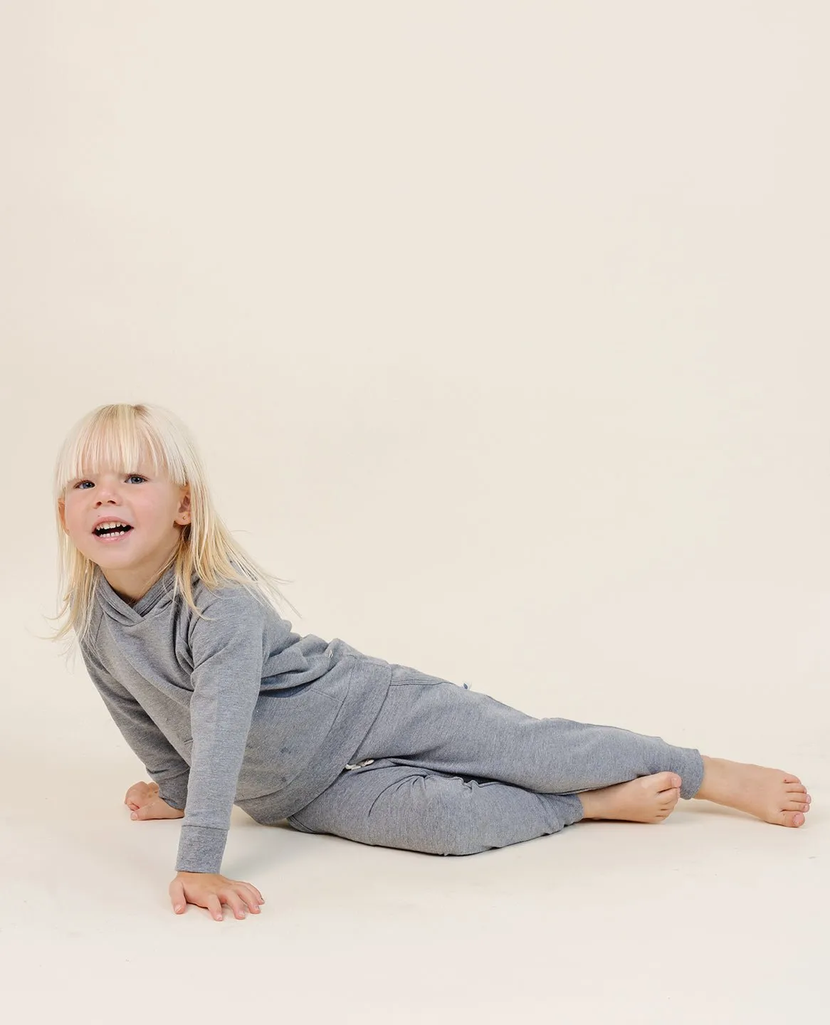 The Coziest Jogger in Steel Heather