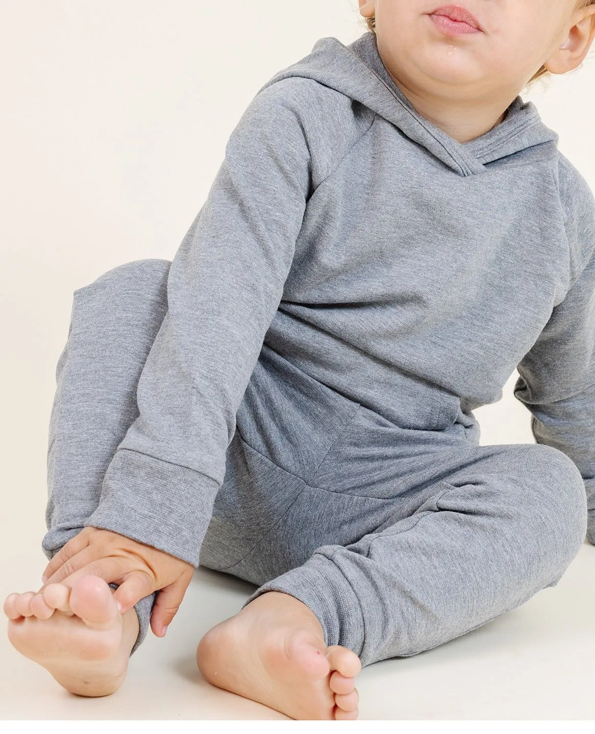 The Coziest Jogger in Steel Heather