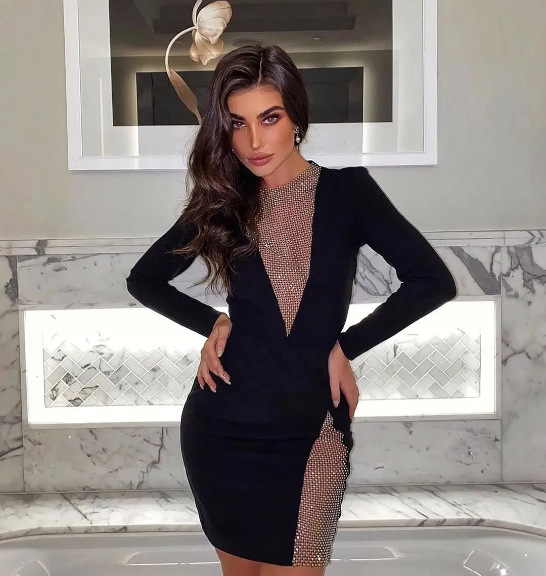 The Moonlight's Song Mini Dress