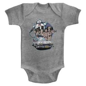 The Real Ghostbusters Bustin' Buddies Baby Bodysuit