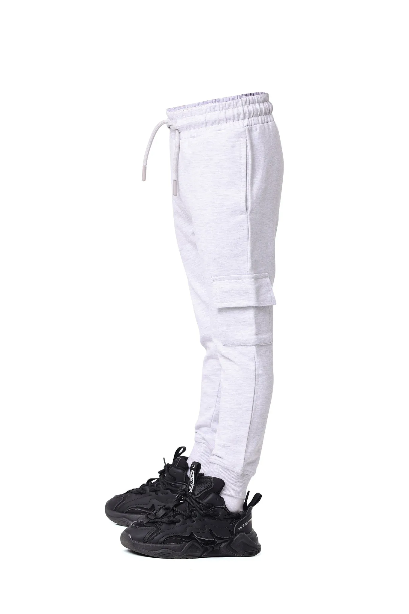 Toddler Boys Terry Joggers made of Blended Cotton Fabric