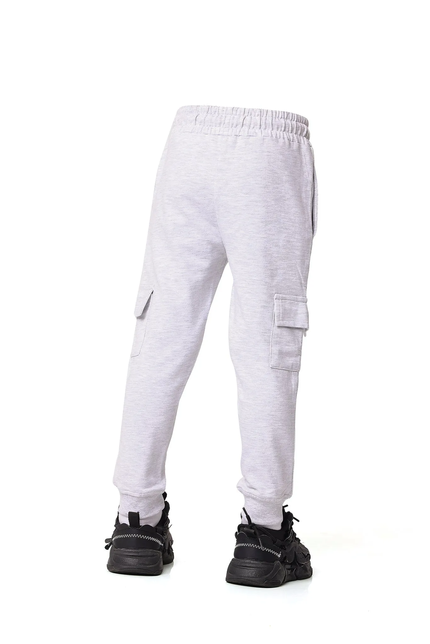 Toddler Boys Terry Joggers made of Blended Cotton Fabric