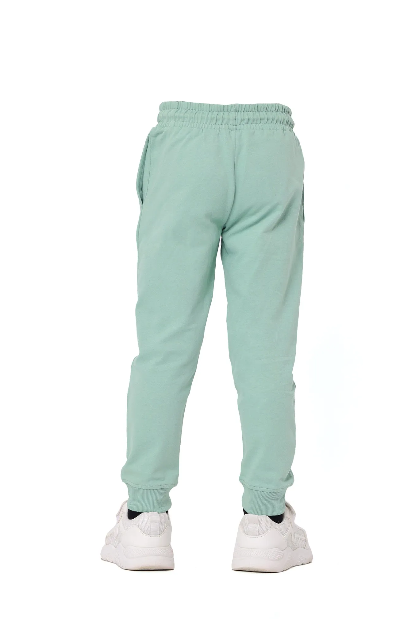 Toddler Boys Terry Joggers made of Blended Cotton Fabric