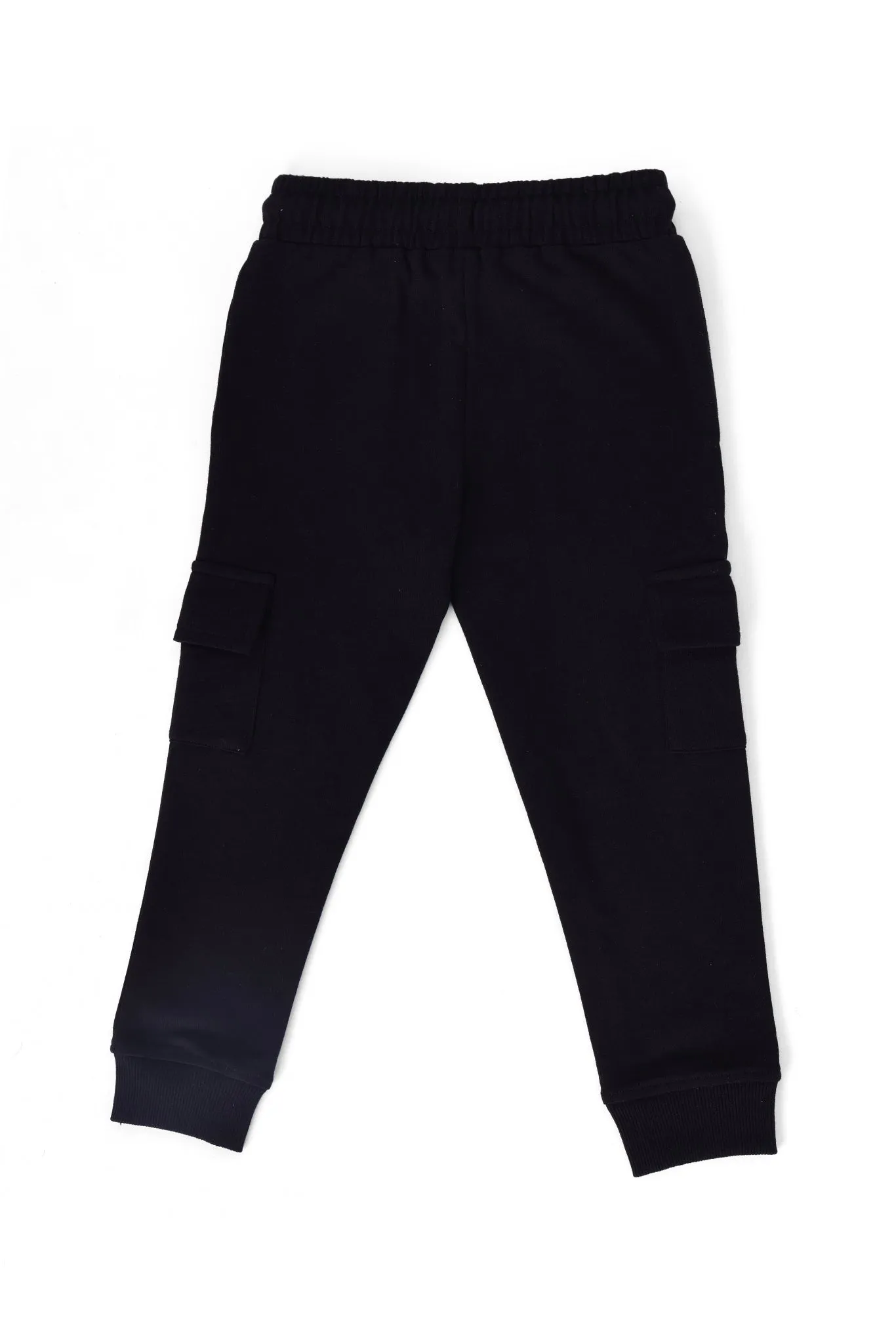 Toddler Boys Terry Joggers made of Blended Cotton Fabric