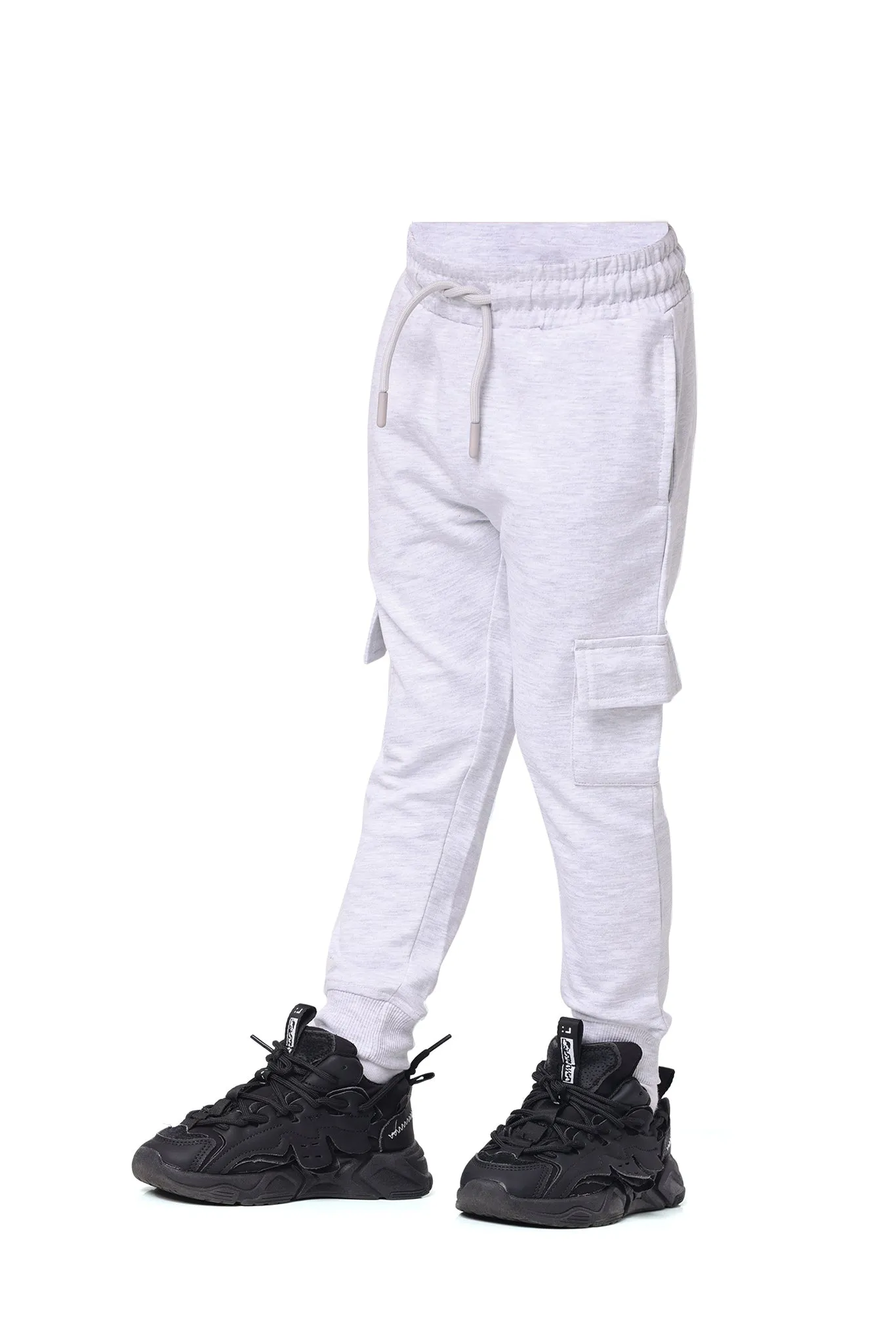 Toddler Boys Terry Joggers made of Blended Cotton Fabric