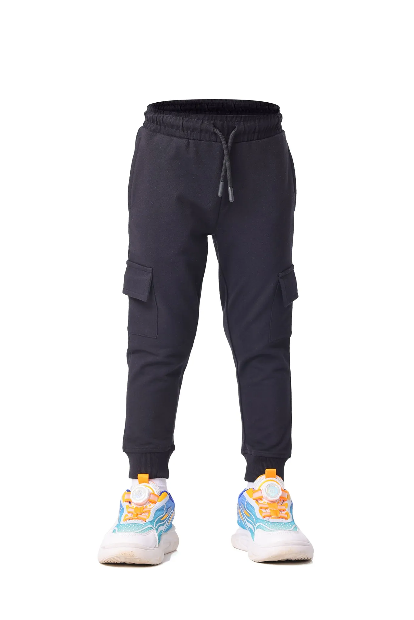 Toddler Boys Terry Joggers made of Blended Cotton Fabric