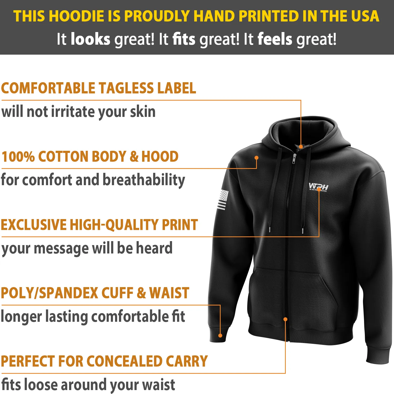 Try That in a Small Town Zip Up Hoodie