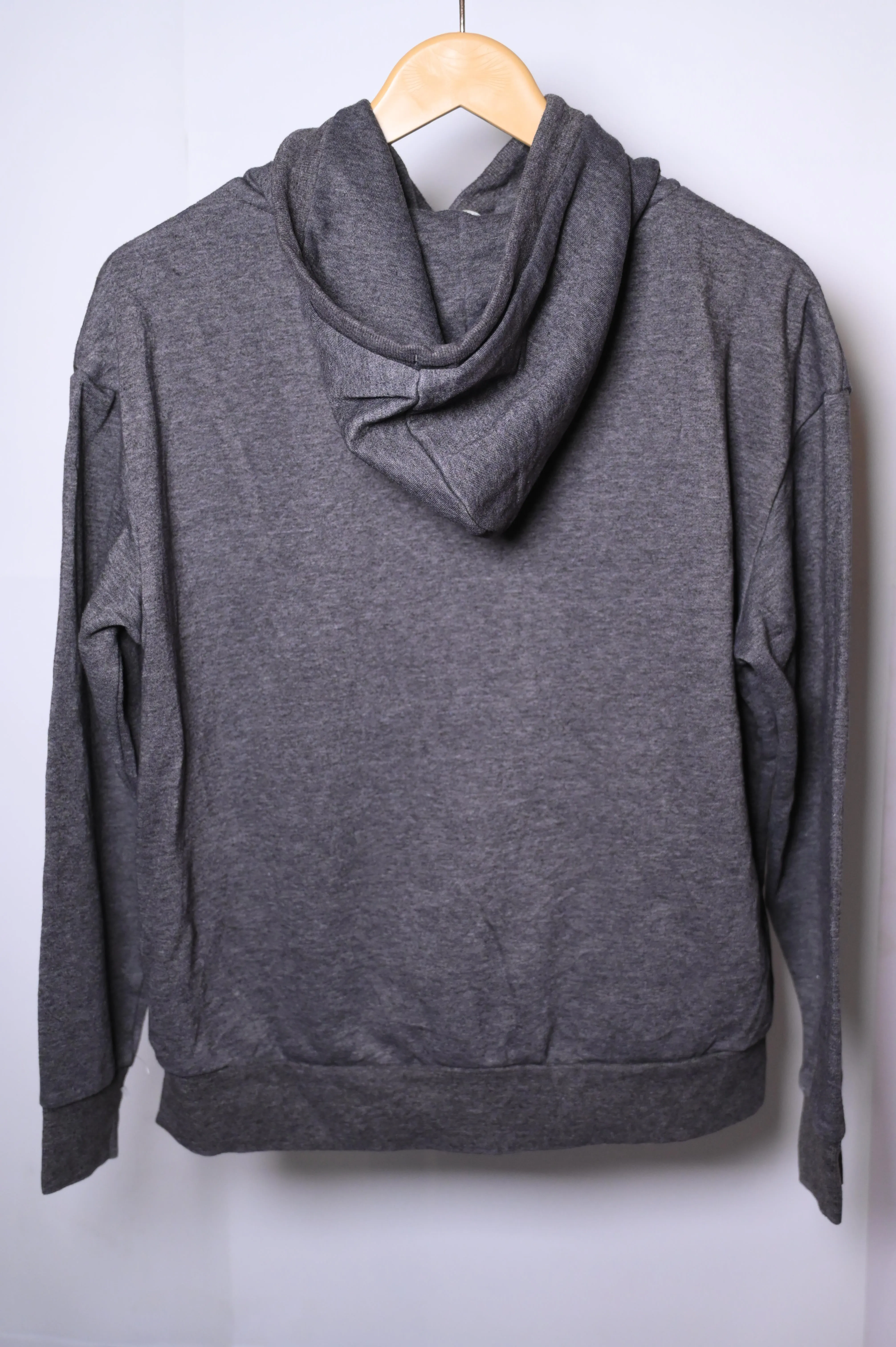 Urban Edge Full-Sleeve Hoodie – Dark Grey
