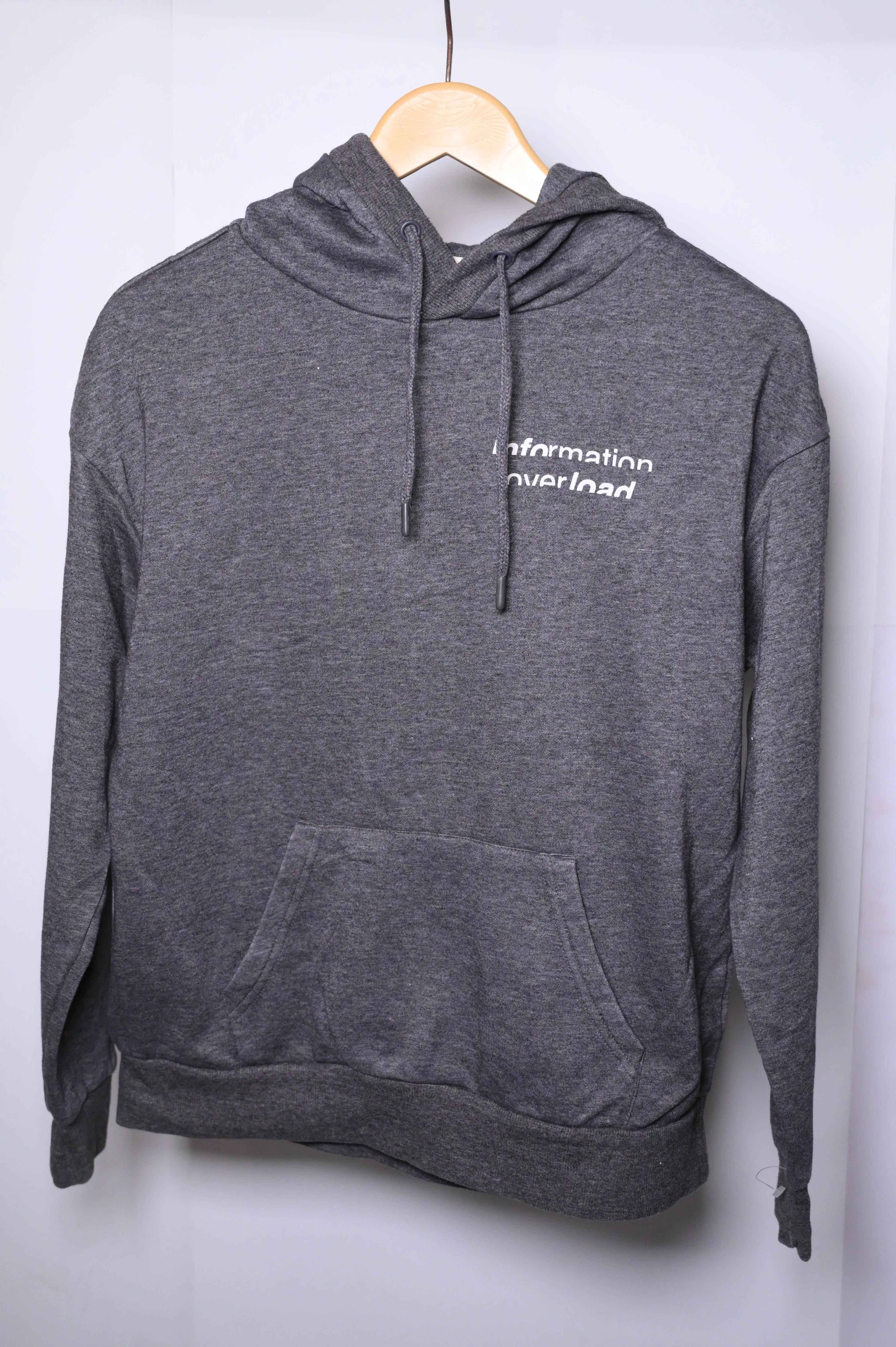 Urban Edge Full-Sleeve Hoodie – Dark Grey