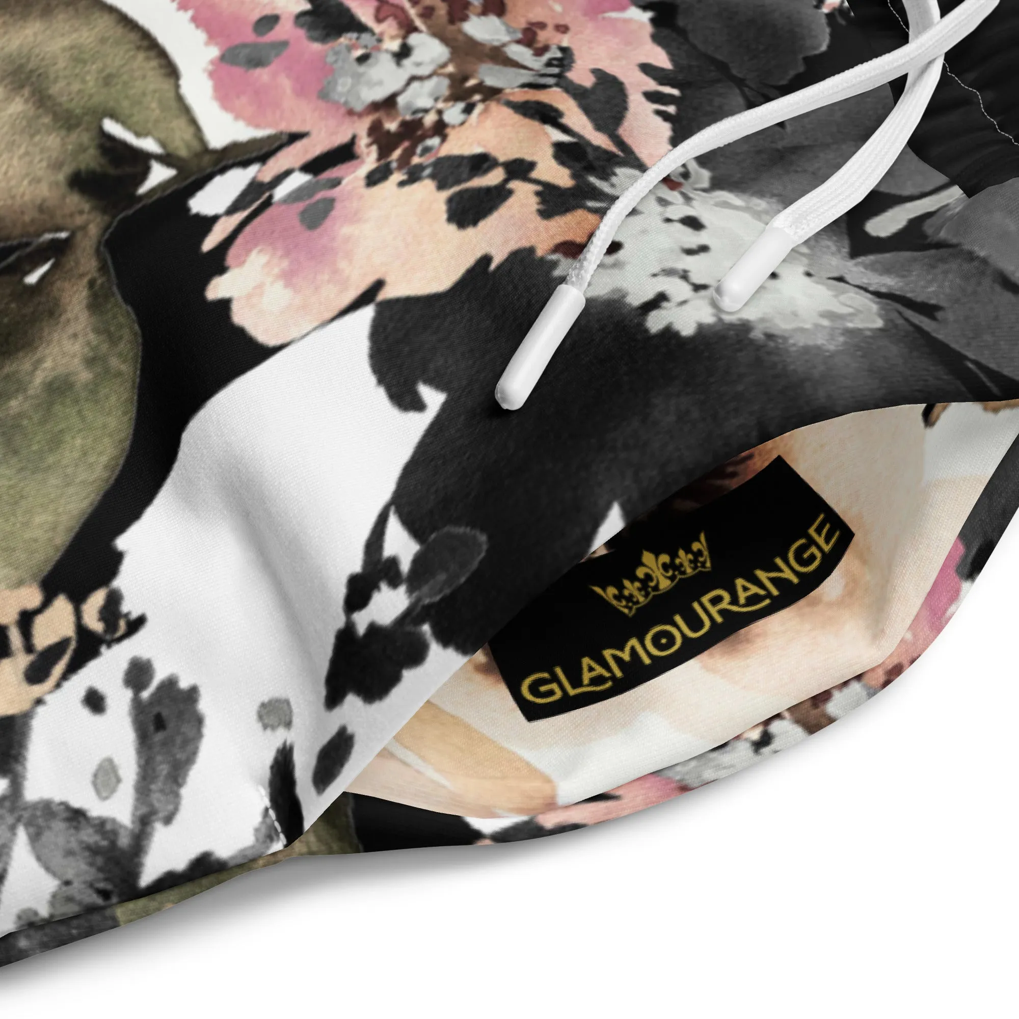 Valentines Day Wide Leg Joggers - Flower (Glamourange Valentine Day Gifts Wide Leg Joggers - Design 0013)