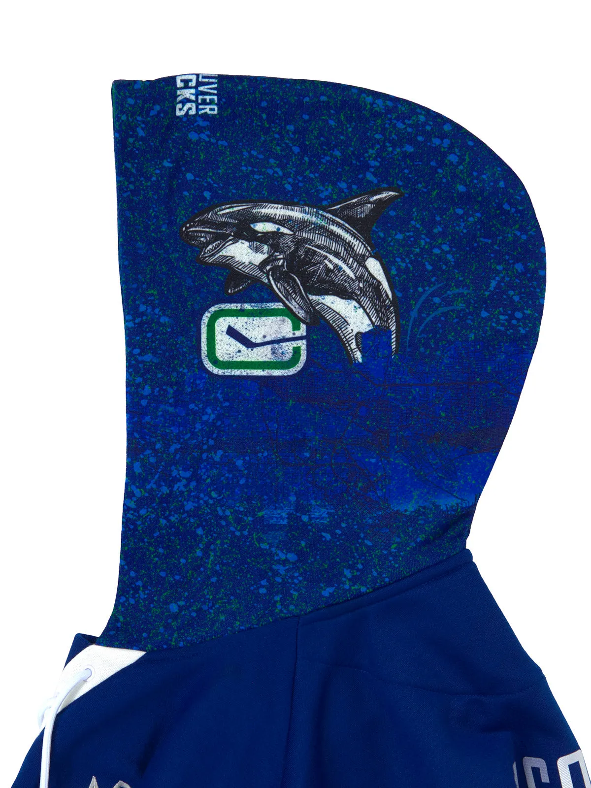 Vancouver Canucks Lace-Up Hoodie