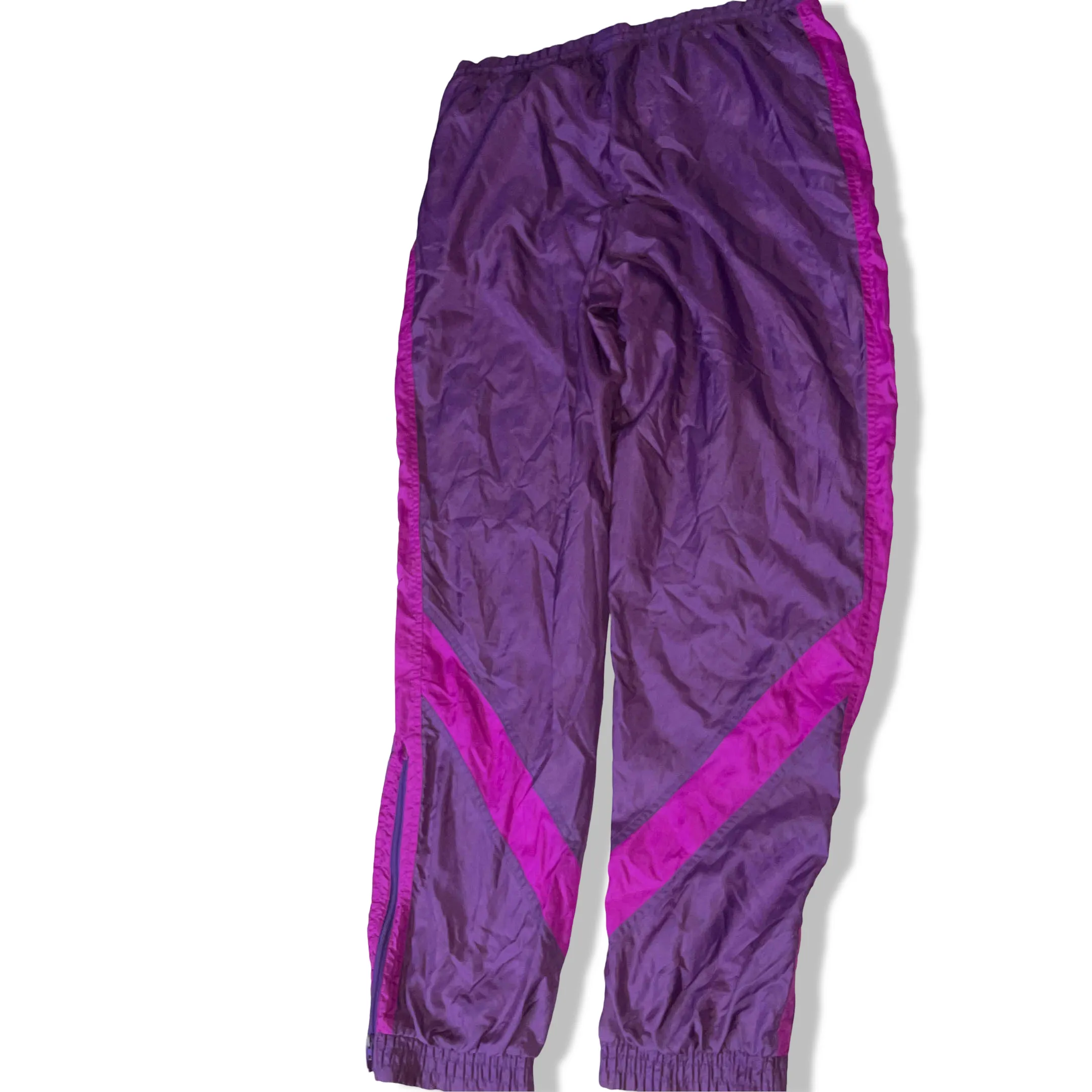 Vintage Etire le style sportif purple windbreaker drawstring sweatpant in M|3753