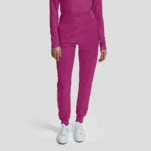 WB420P White Cross Vibe Women's Petite Jogger Pants