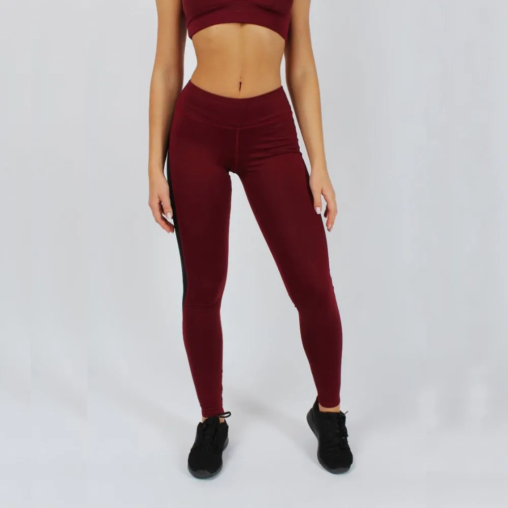 Women's Casual PU Leather Fitness Leggings