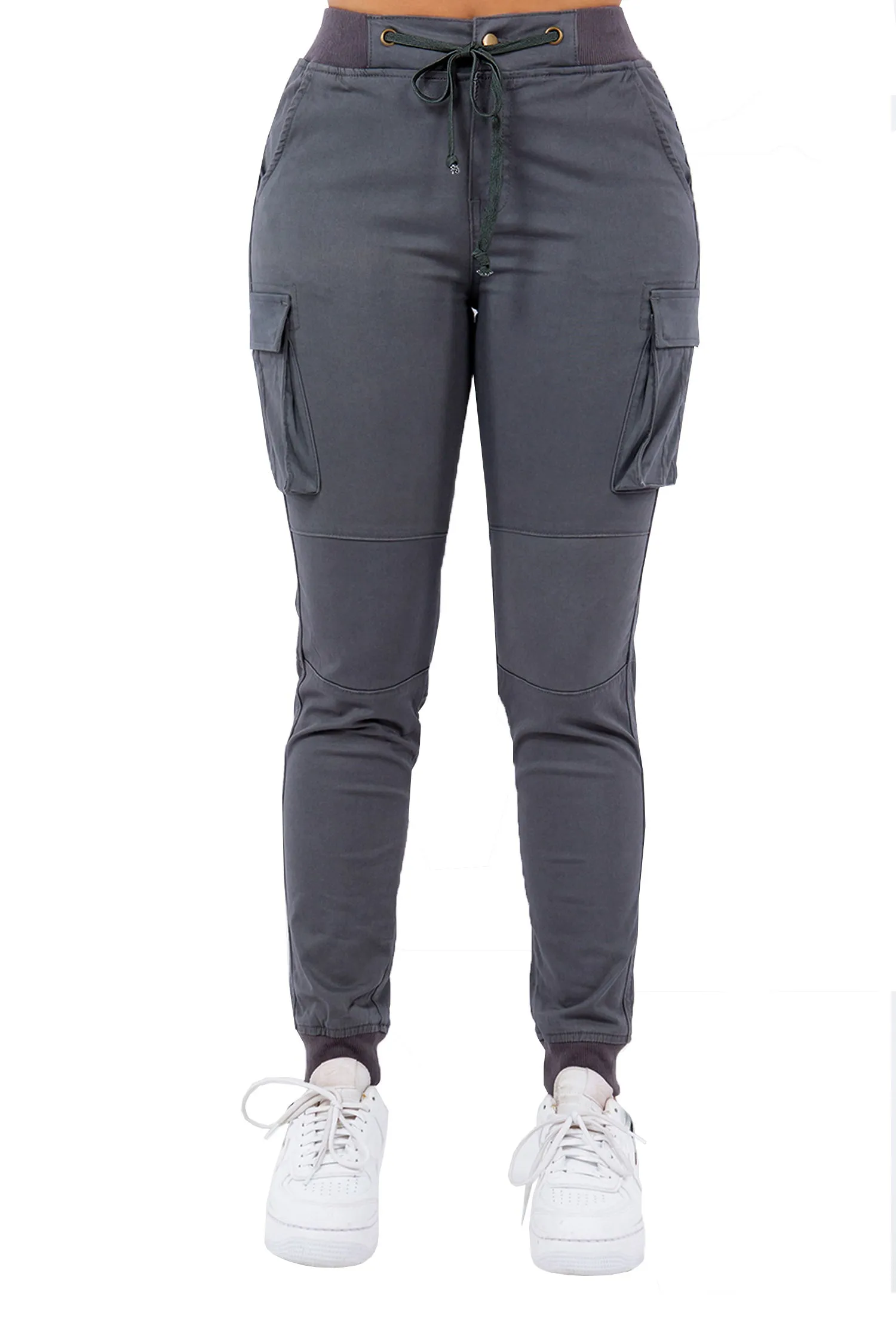 Women's Essential Colored Cargo Joggers (New Colorway)