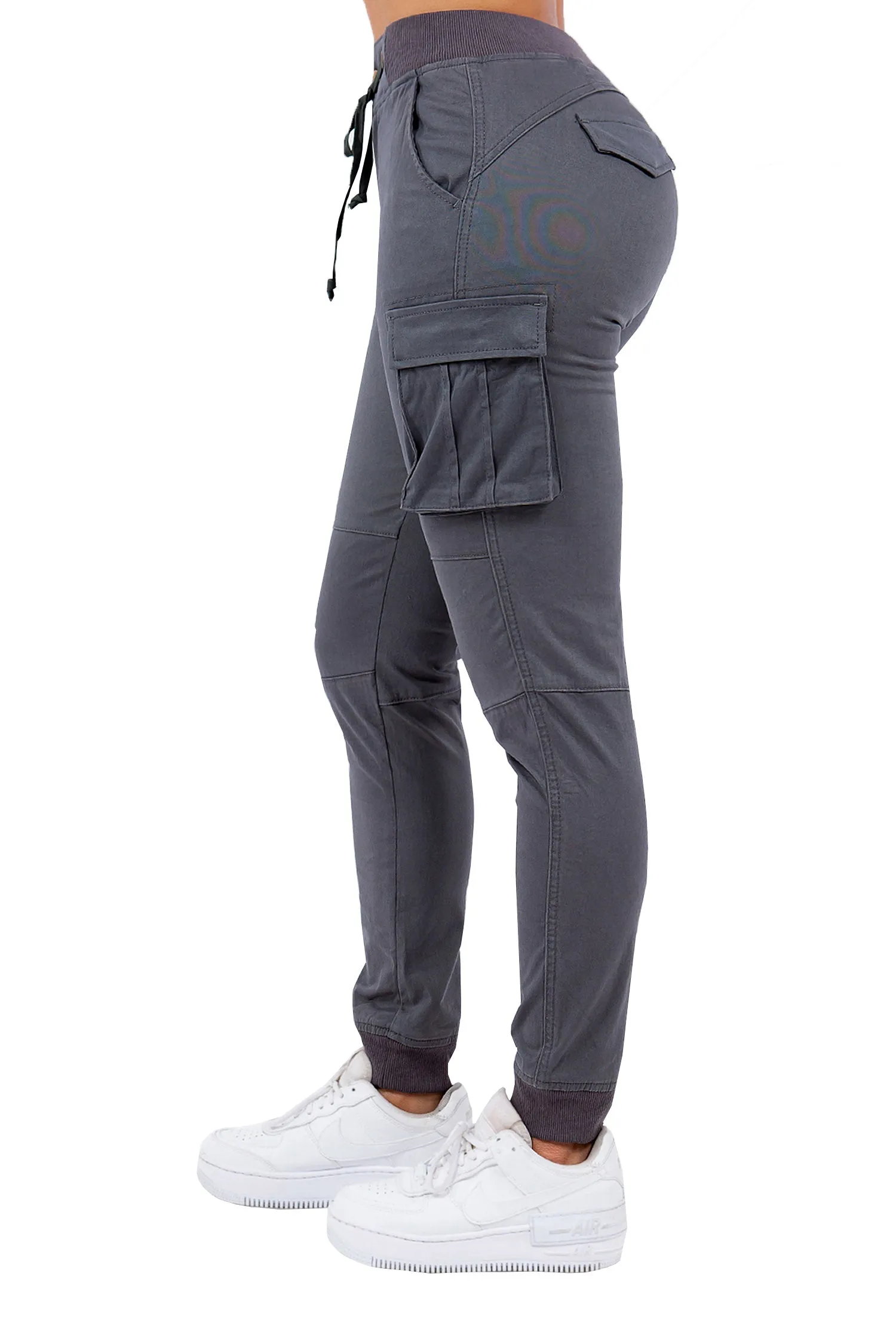 Women's Essential Colored Cargo Joggers (New Colorway)