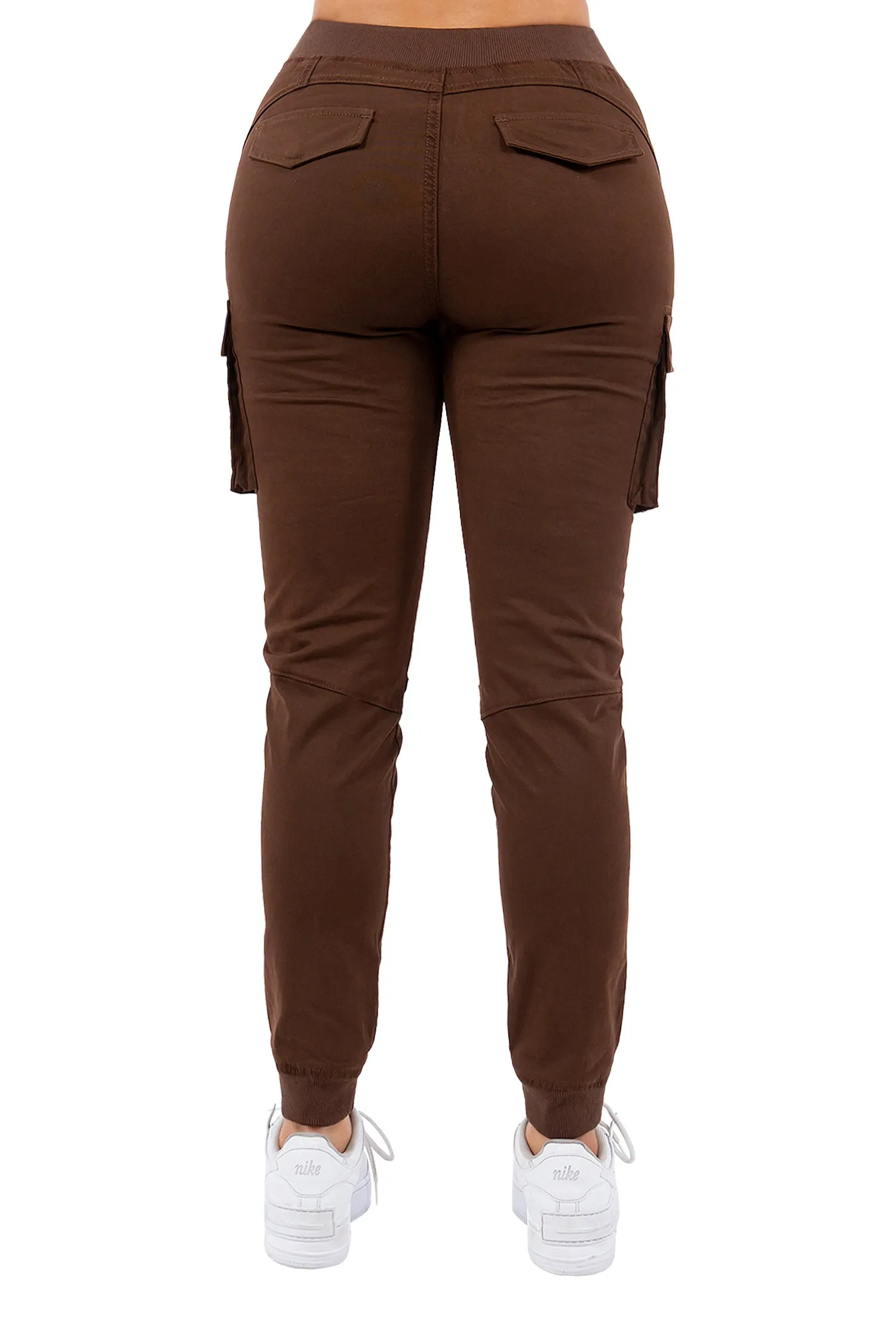 Women's Essential Colored Cargo Joggers (New Colorway)