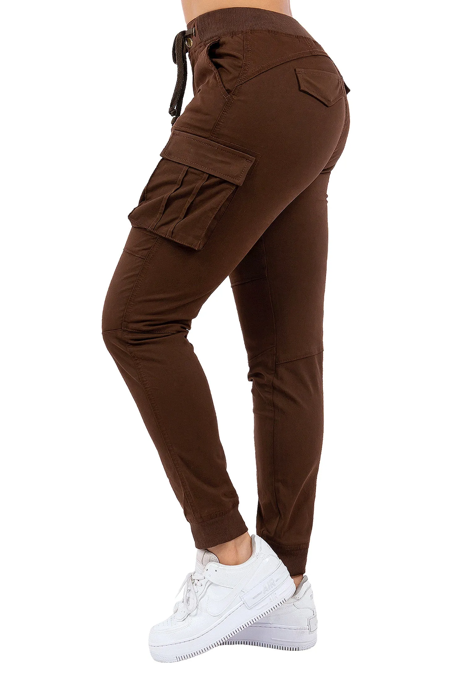 Women's Essential Colored Cargo Joggers (New Colorway)