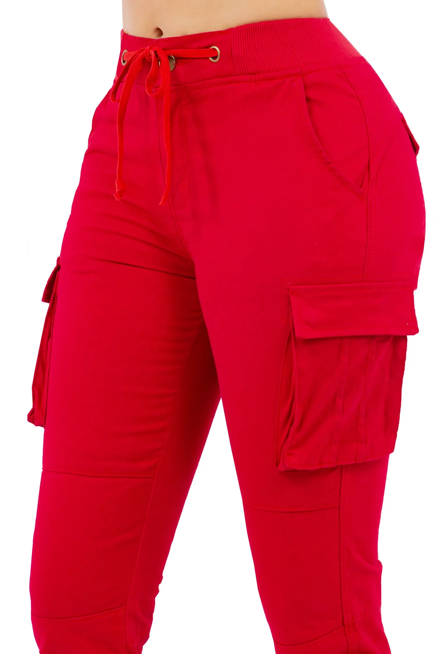 Women's Essential Colored Cargo Joggers (New Colorway)