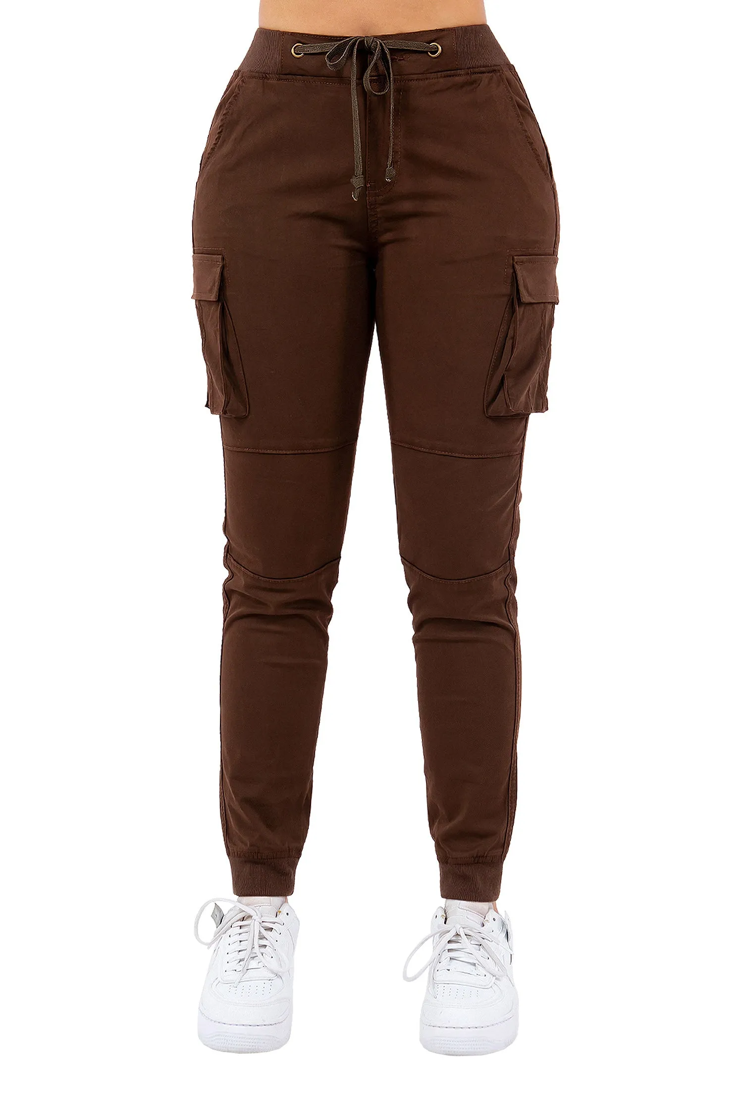 Women's Essential Colored Cargo Joggers (New Colorway)