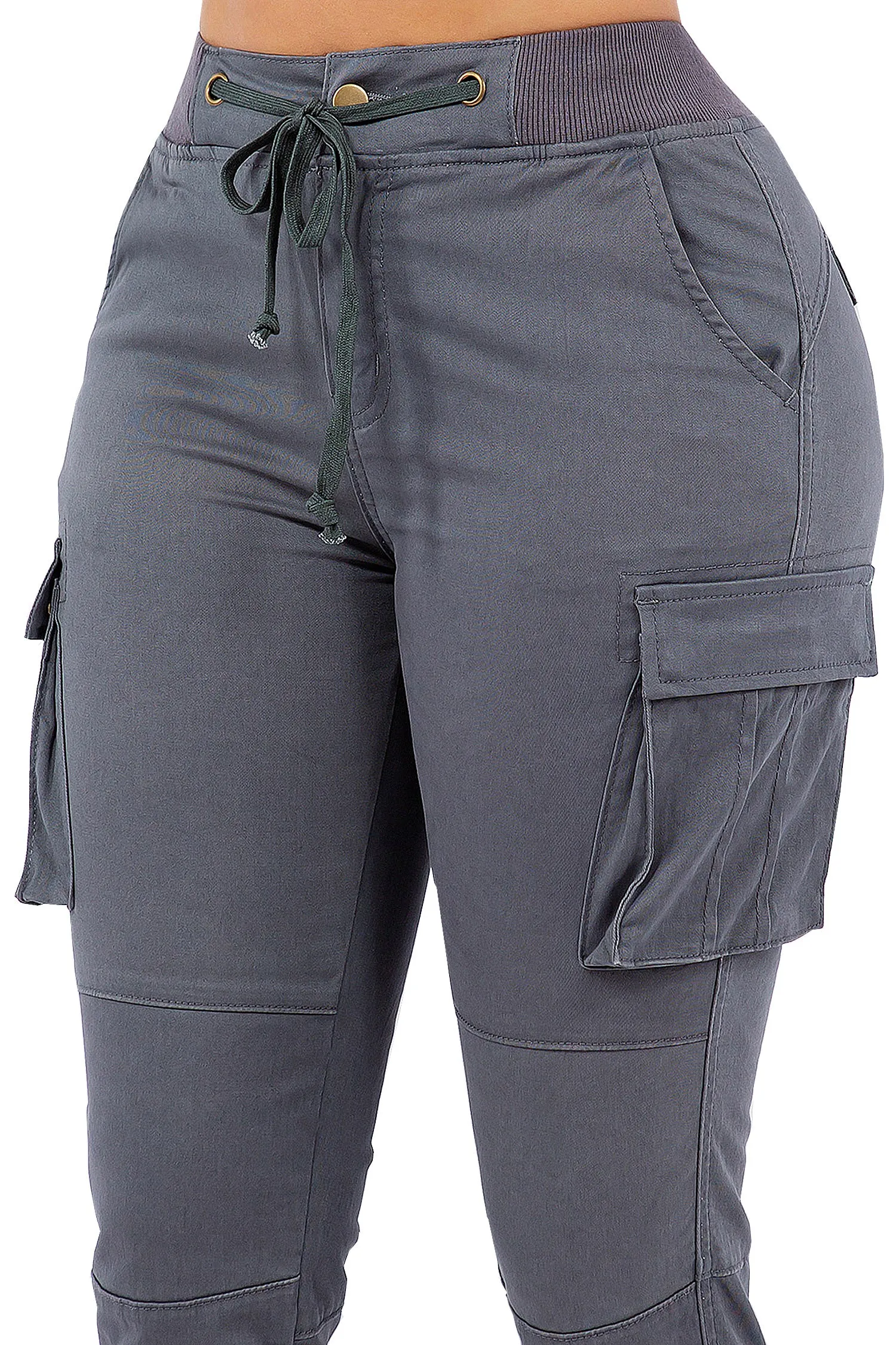 Women's Essential Colored Cargo Joggers (New Colorway)