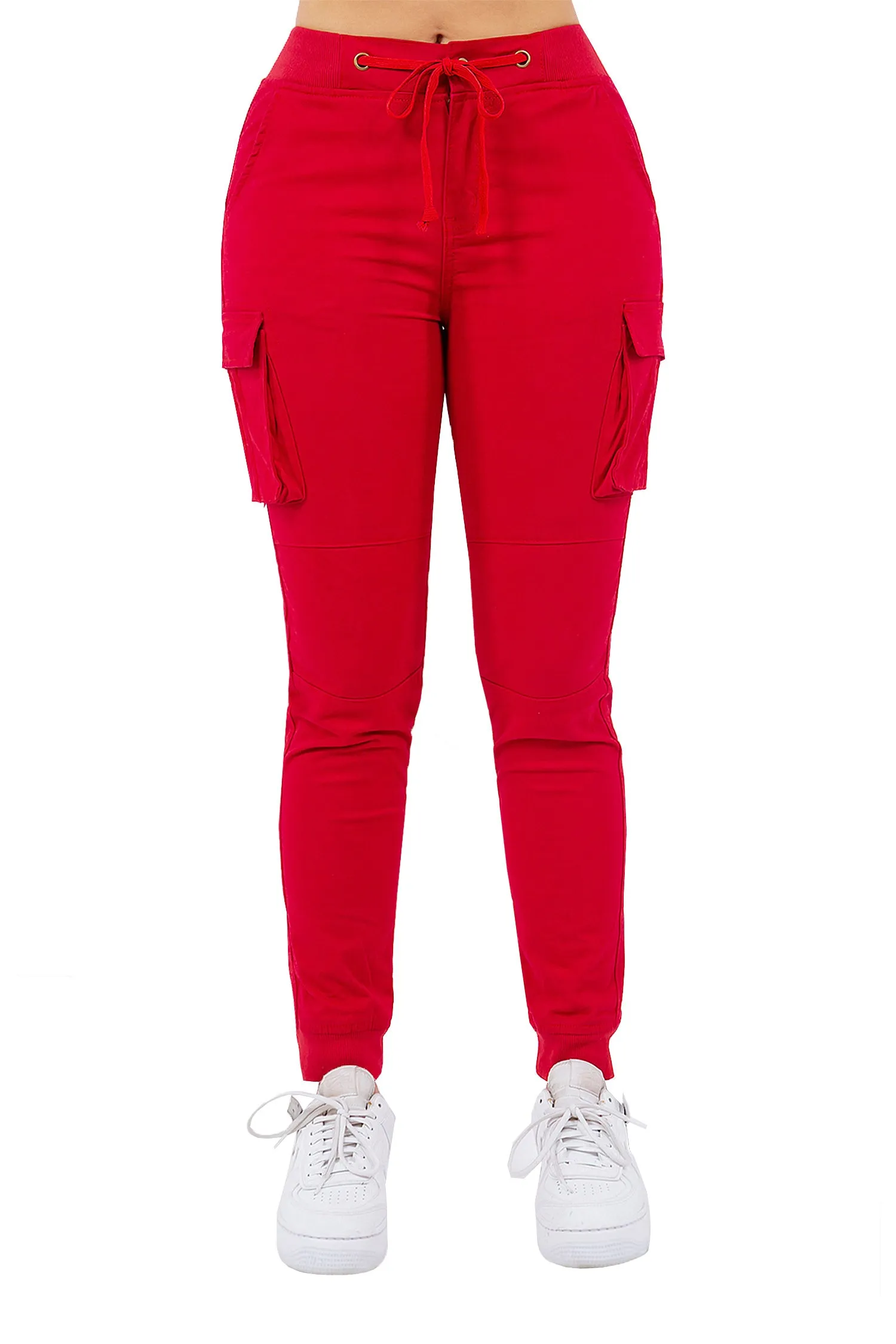 Women's Essential Colored Cargo Joggers (New Colorway)