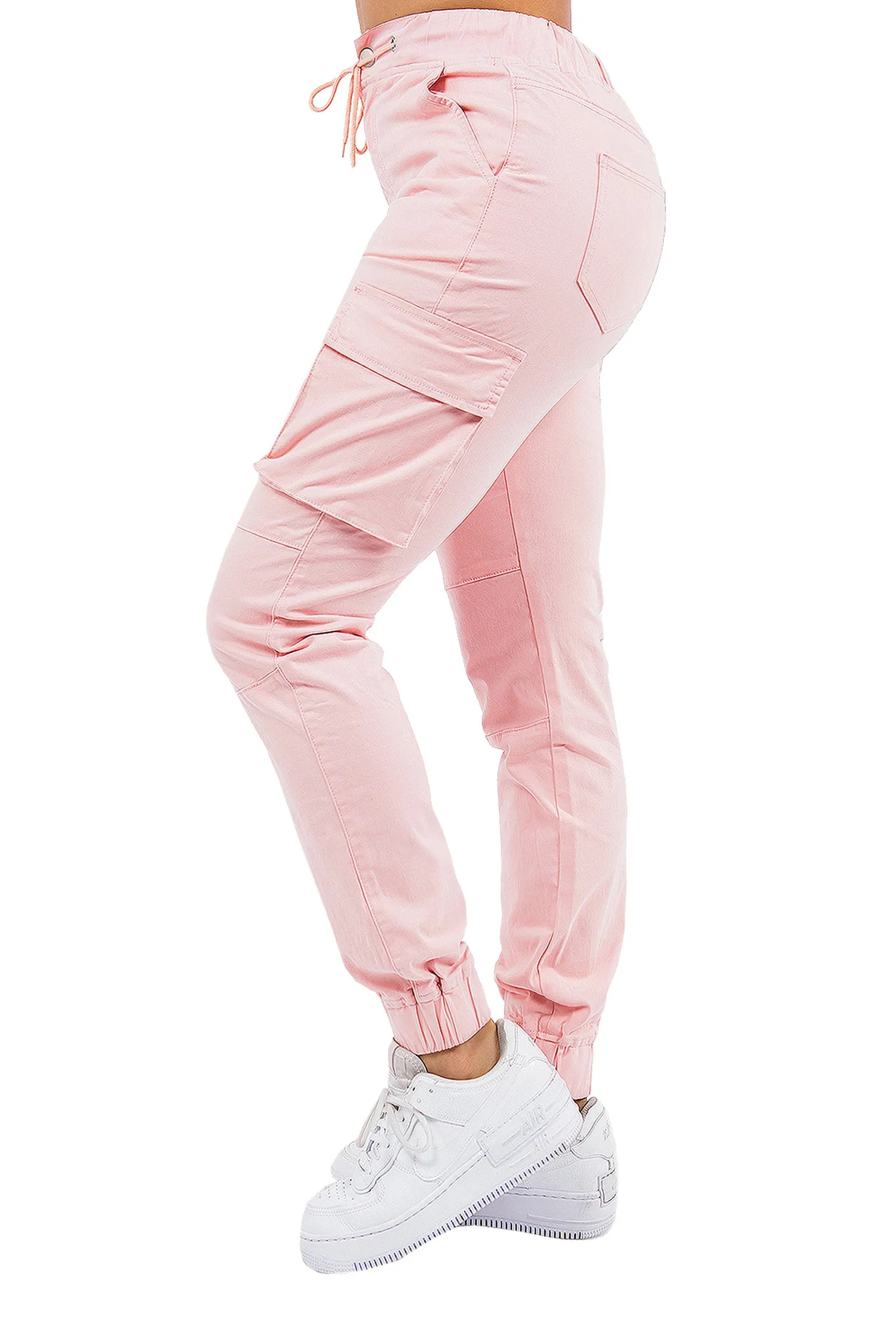 Women's Essential High Rise Cargo Joggers