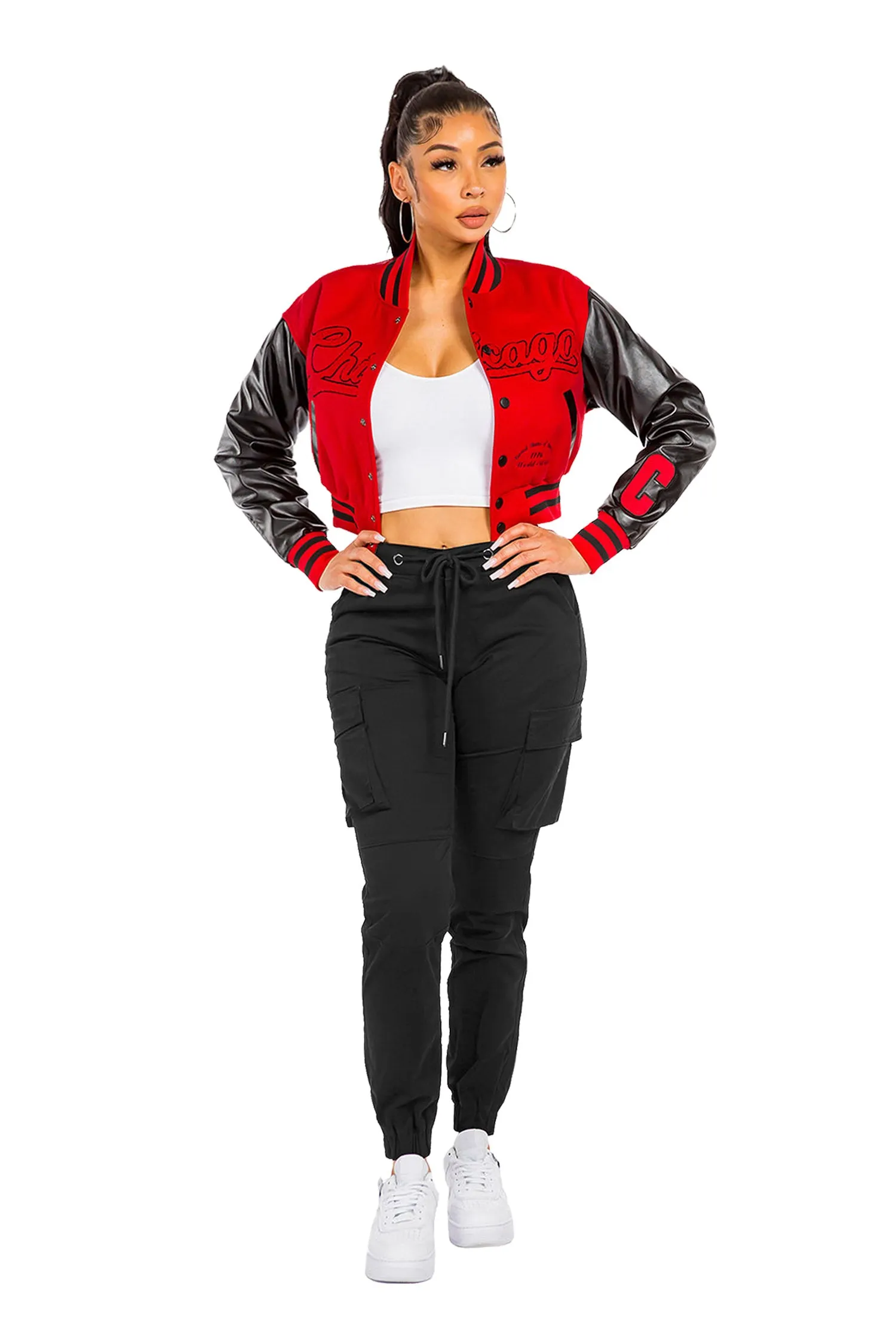 Women's Essential High Rise Cargo Joggers