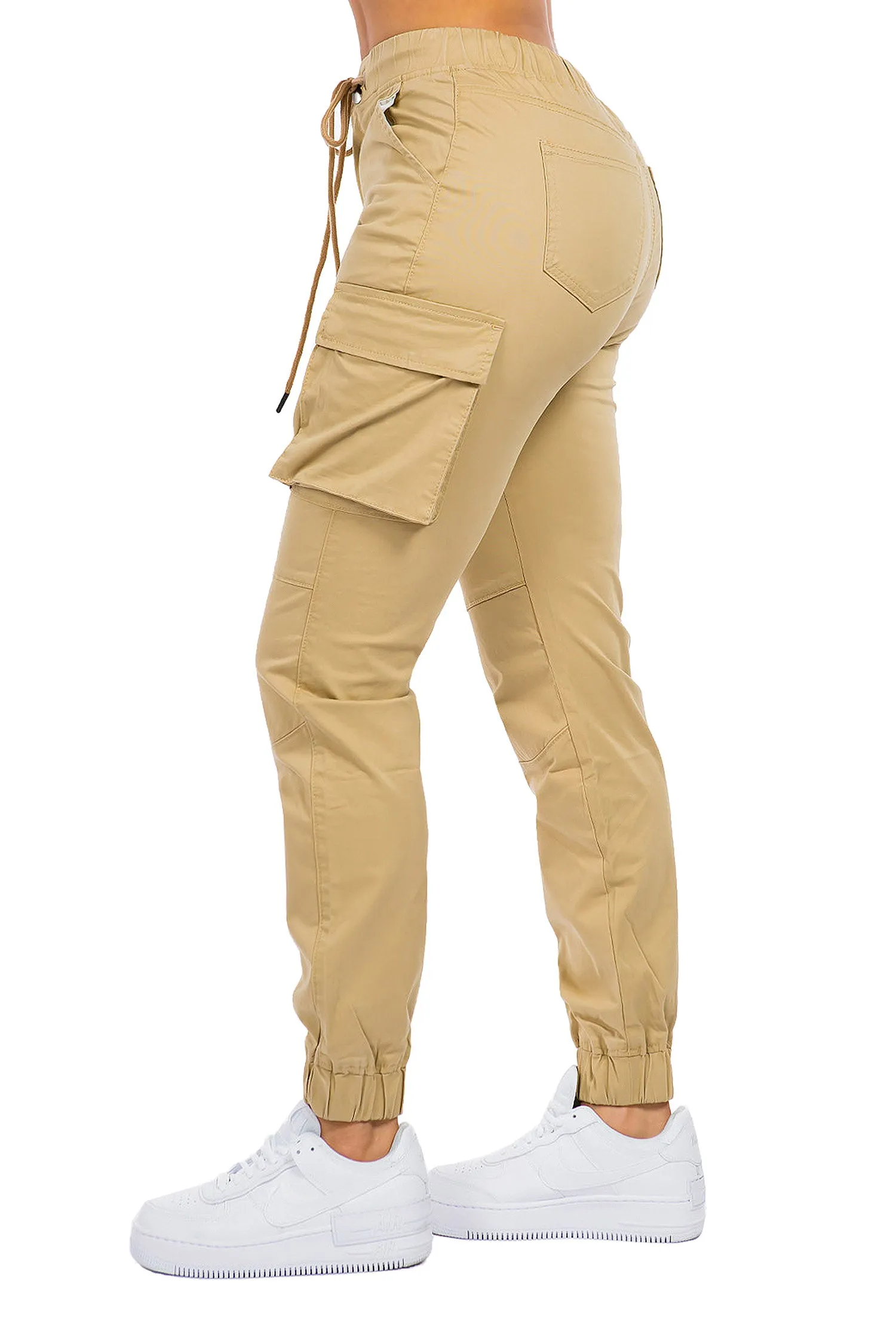 Women's Essential High Rise Cargo Joggers
