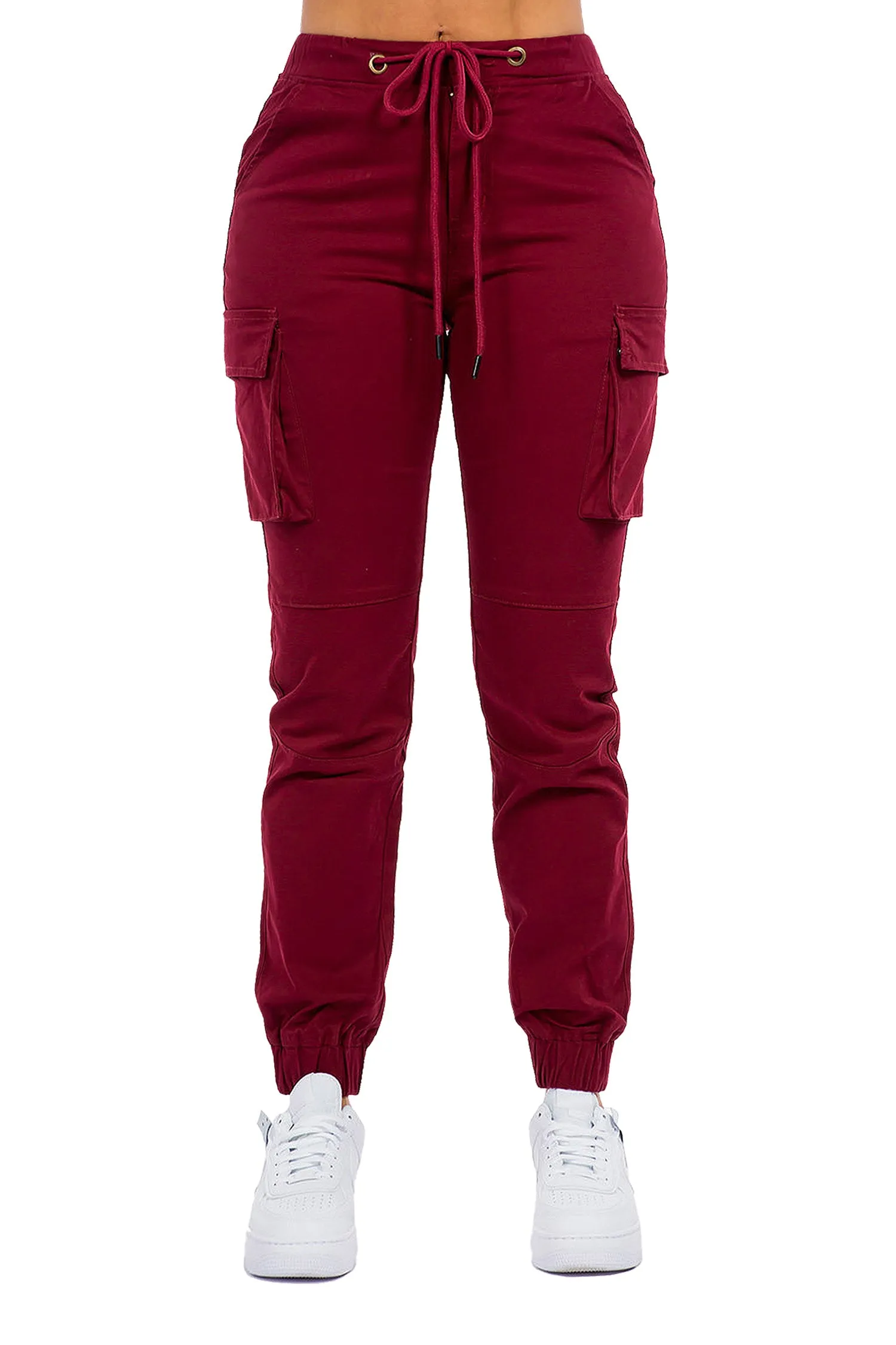 Women's Essential High Rise Cargo Joggers