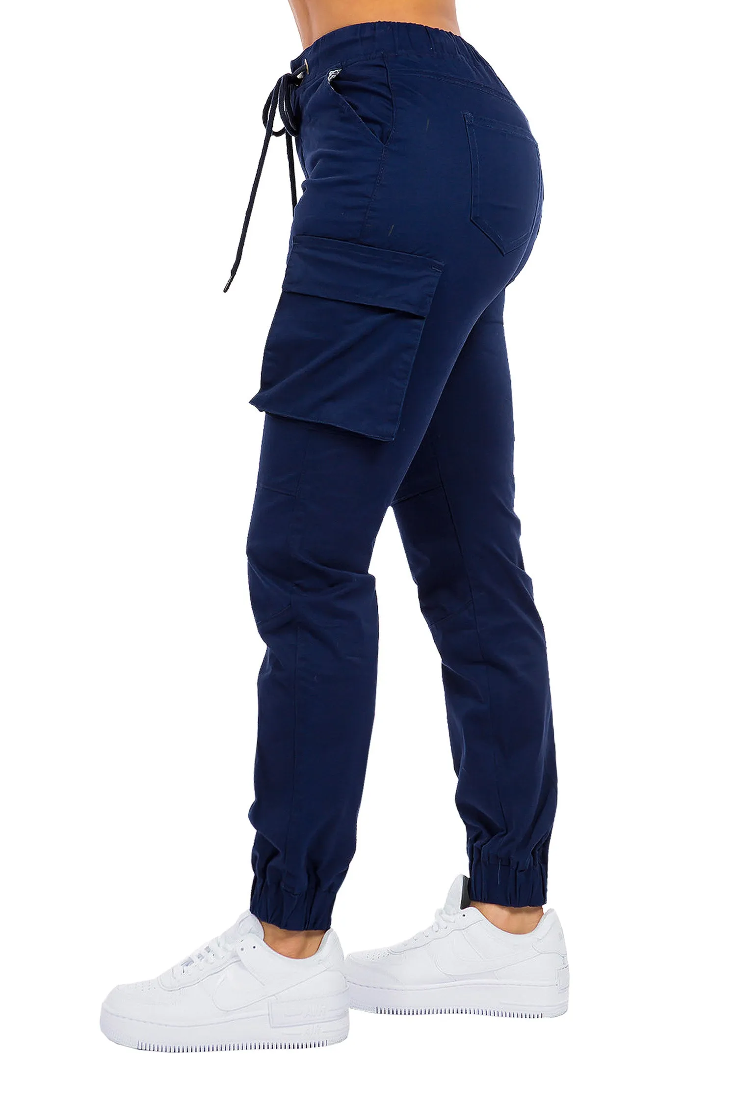 Women's Essential High Rise Cargo Joggers