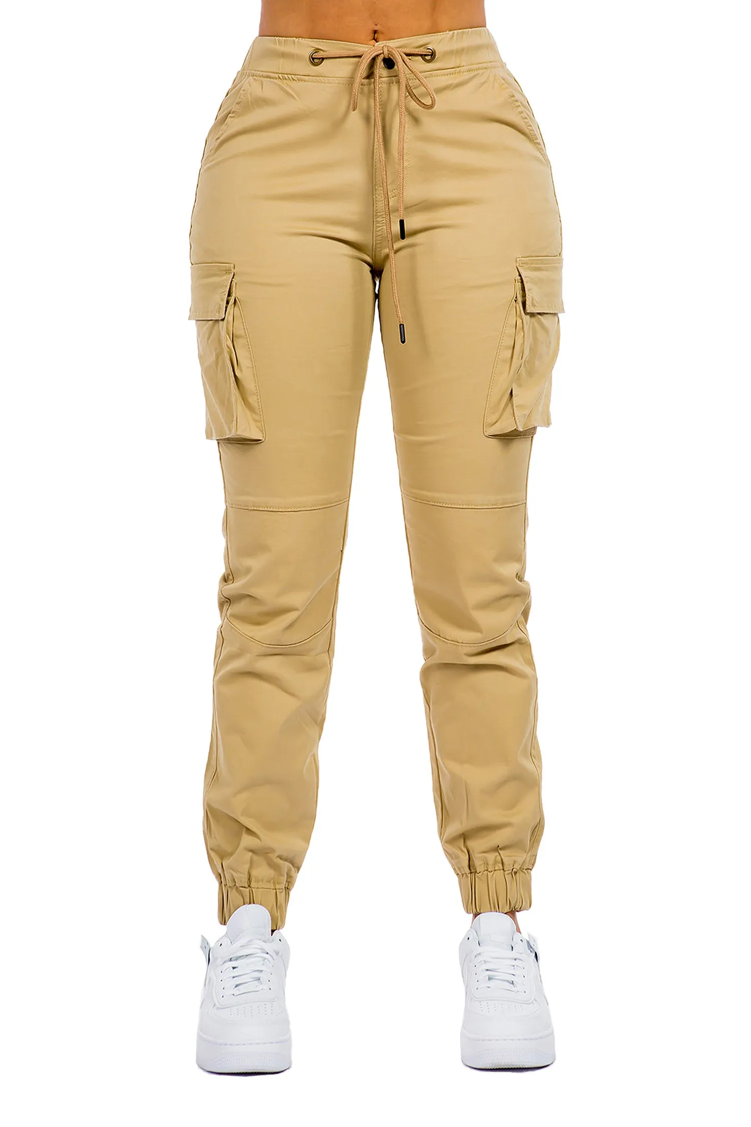 Women's Essential High Rise Cargo Joggers