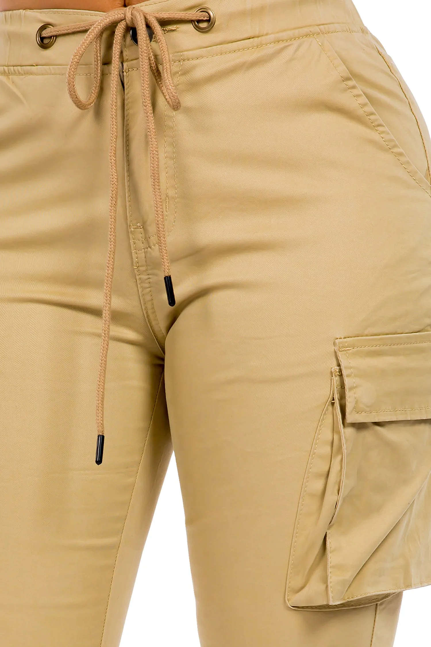 Women's Essential High Rise Cargo Joggers