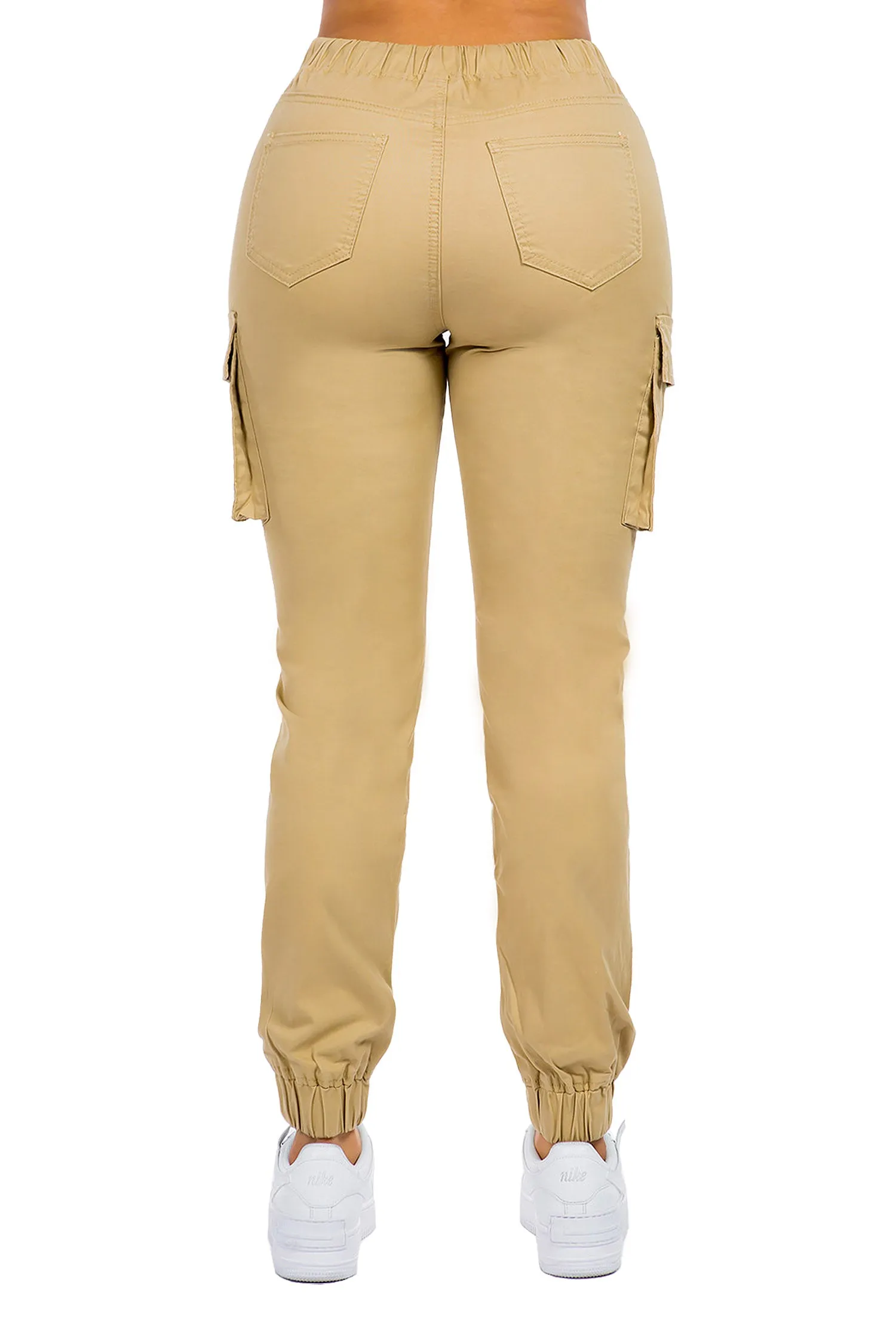 Women's Essential High Rise Cargo Joggers
