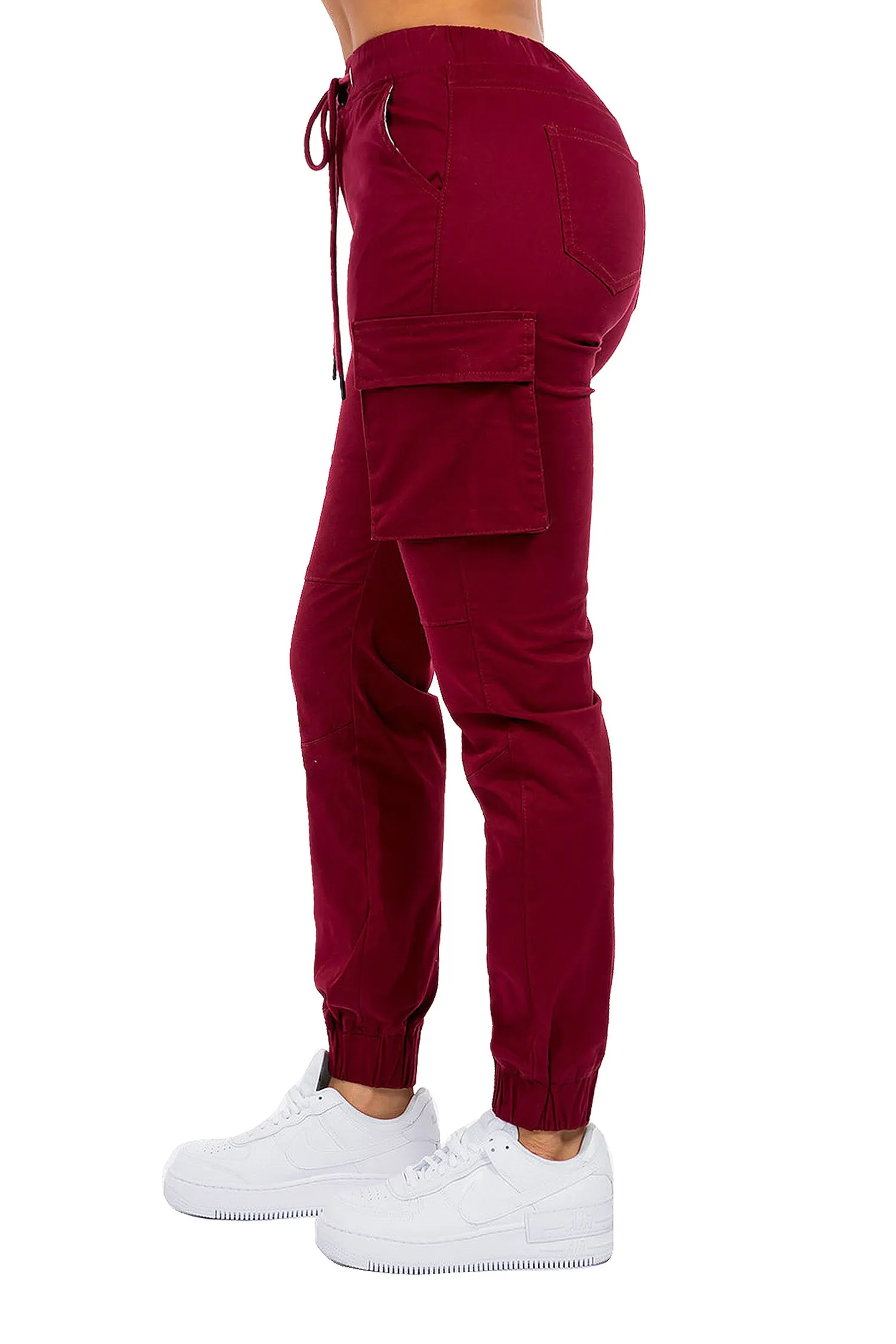 Women's Essential High Rise Cargo Joggers