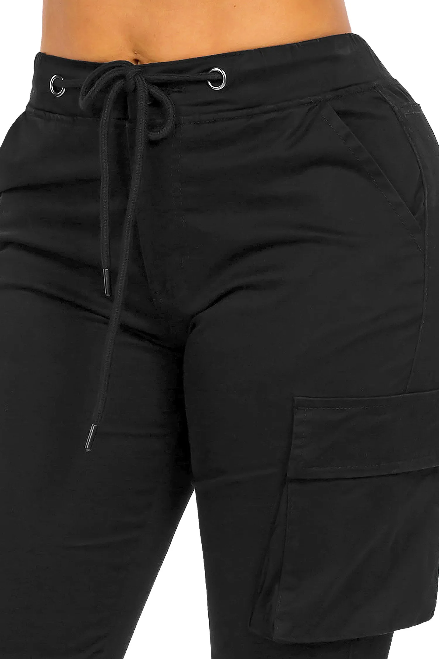 Women's Essential High Rise Cargo Joggers