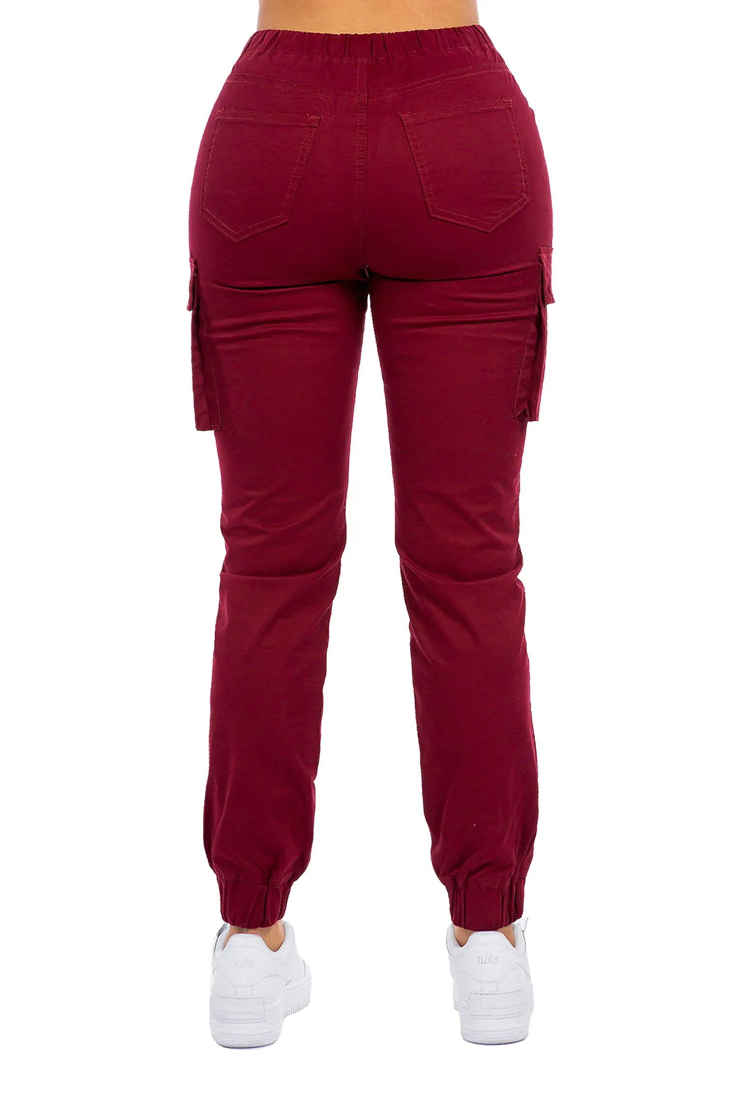 Women's Essential High Rise Cargo Joggers
