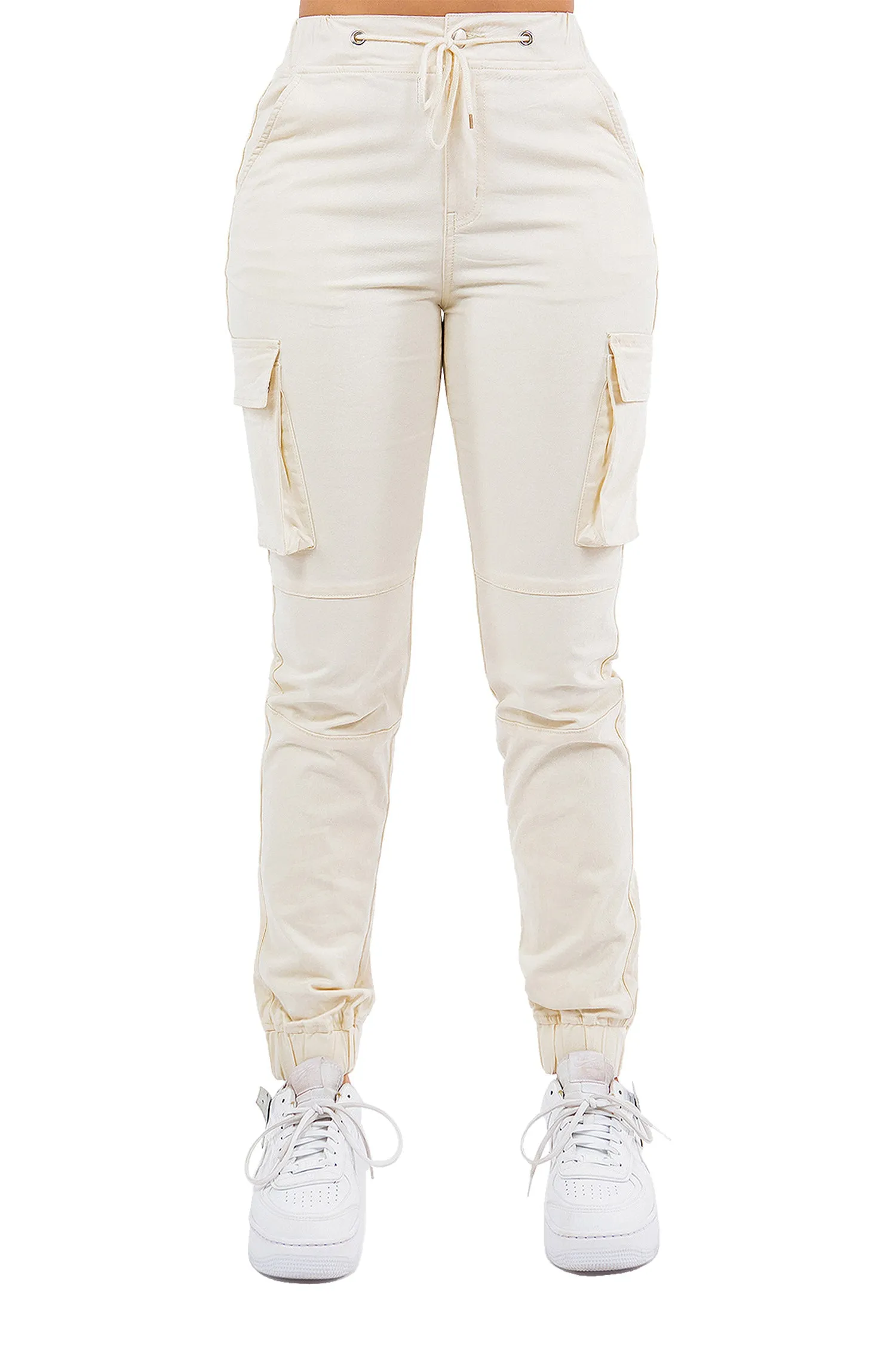 Women's Essential High Rise Cargo Joggers