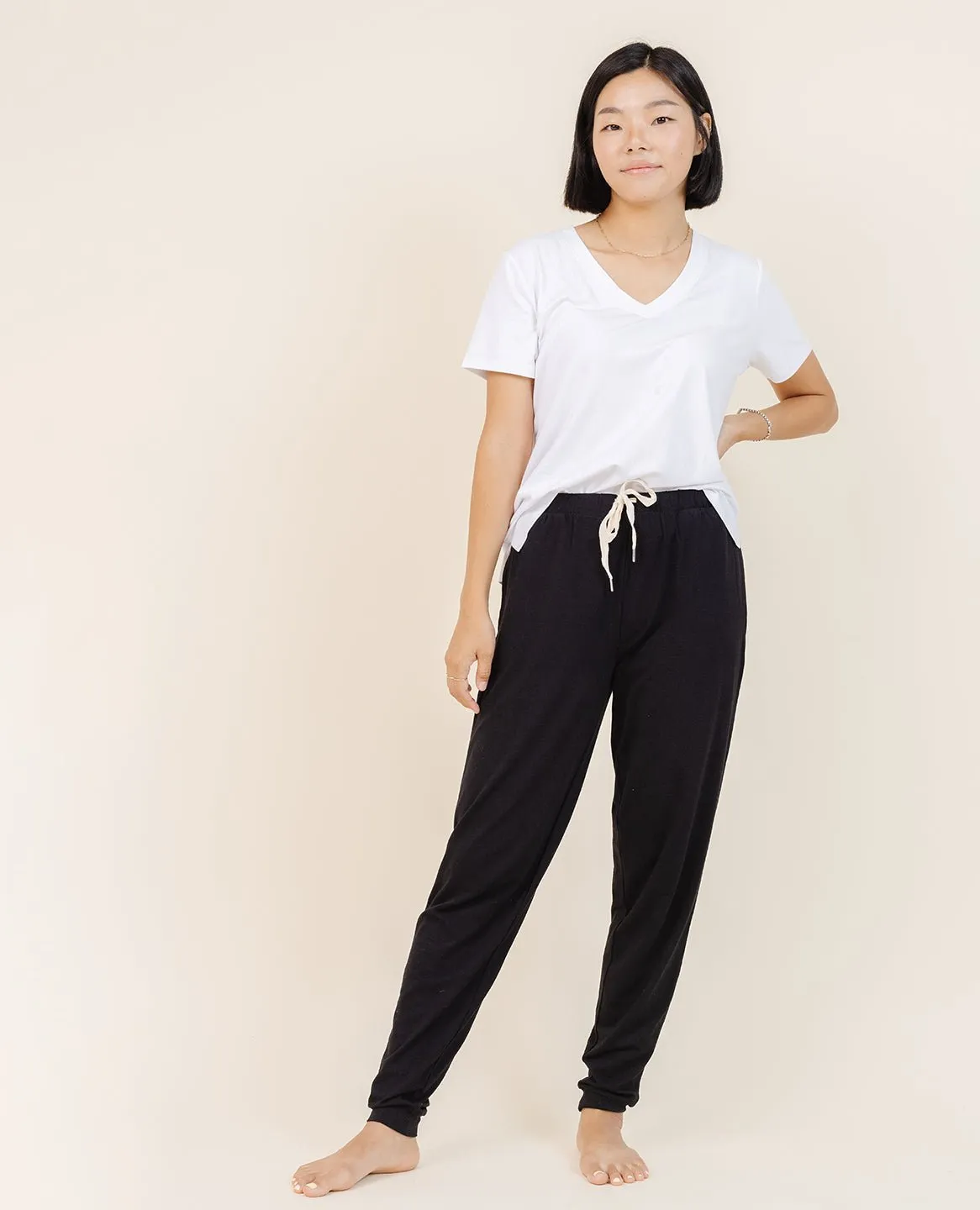Women's Jersey Jogger in Ink