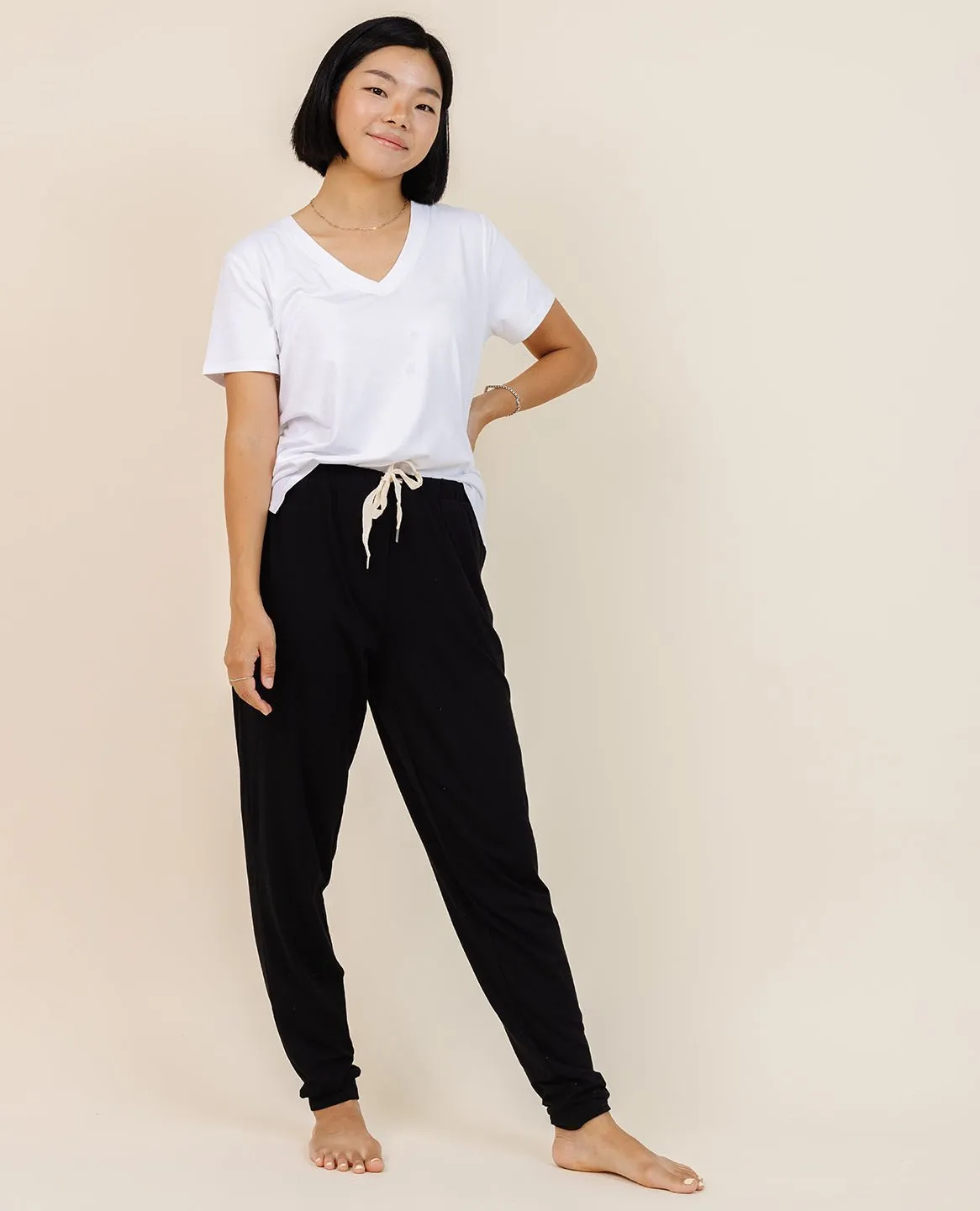 Women's Jersey Jogger in Ink