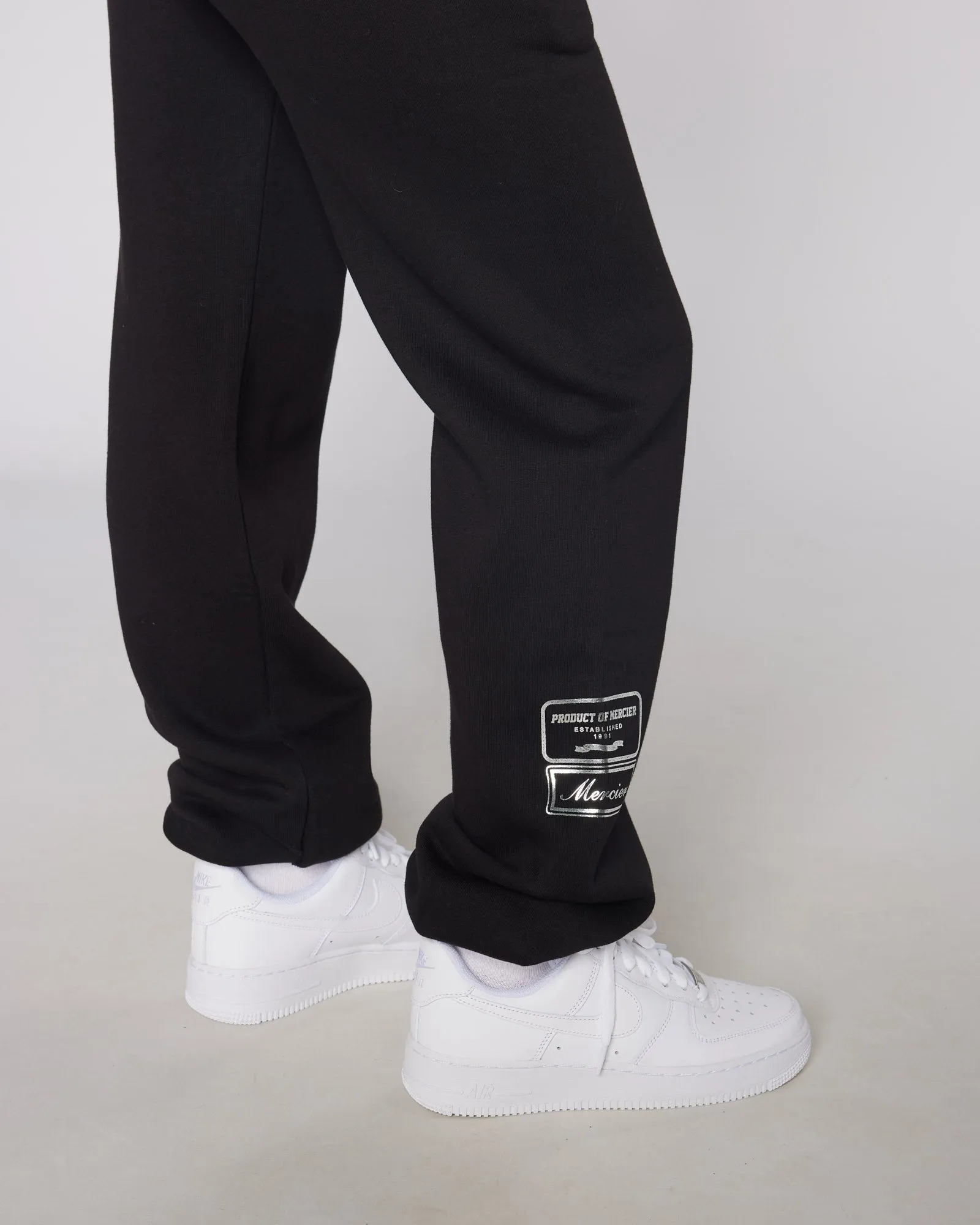 Womens Metallic OG Badge Joggers